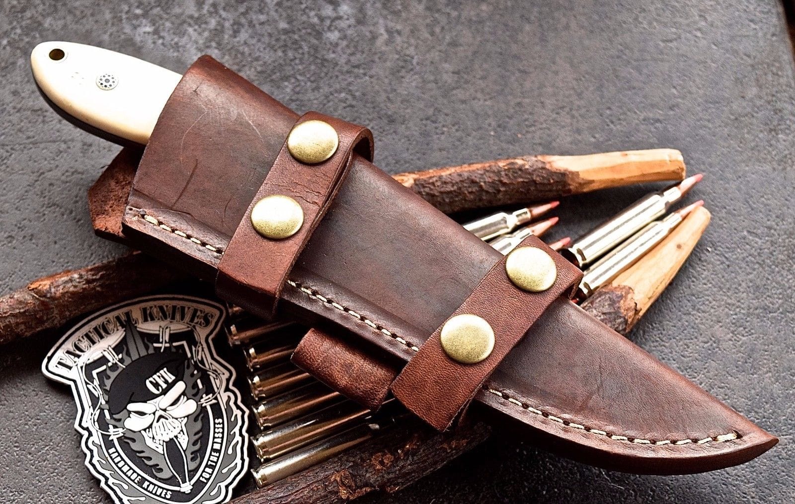 KBS Knives Store Skinner Knife Damascus steel Hunting skinner knife