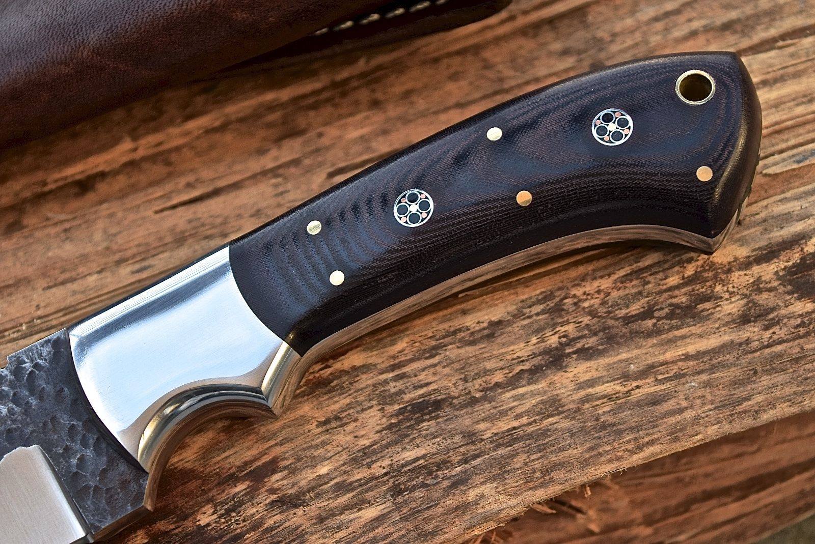 KBS Knives Store Skinner Knife Hand Made D2 Steel Hand Forged Skinning Knife