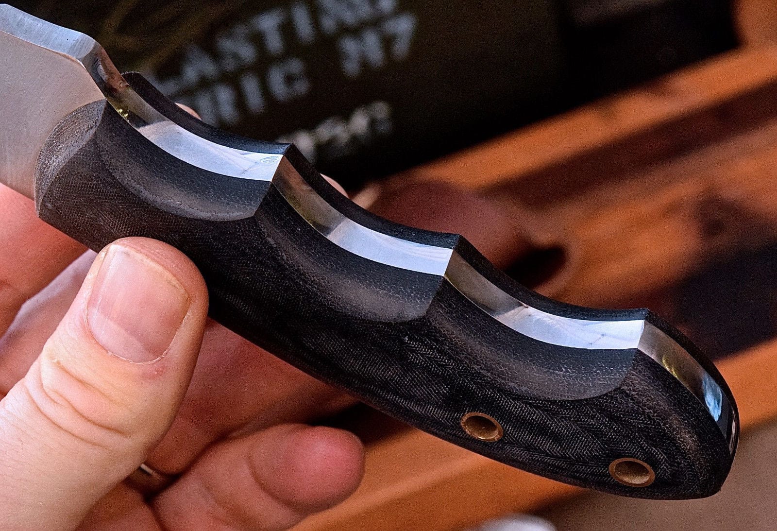 KBS Knives Store Skinner Knife Handmade D2 Flat Grind Bushcraft Skinner Hunter Knife