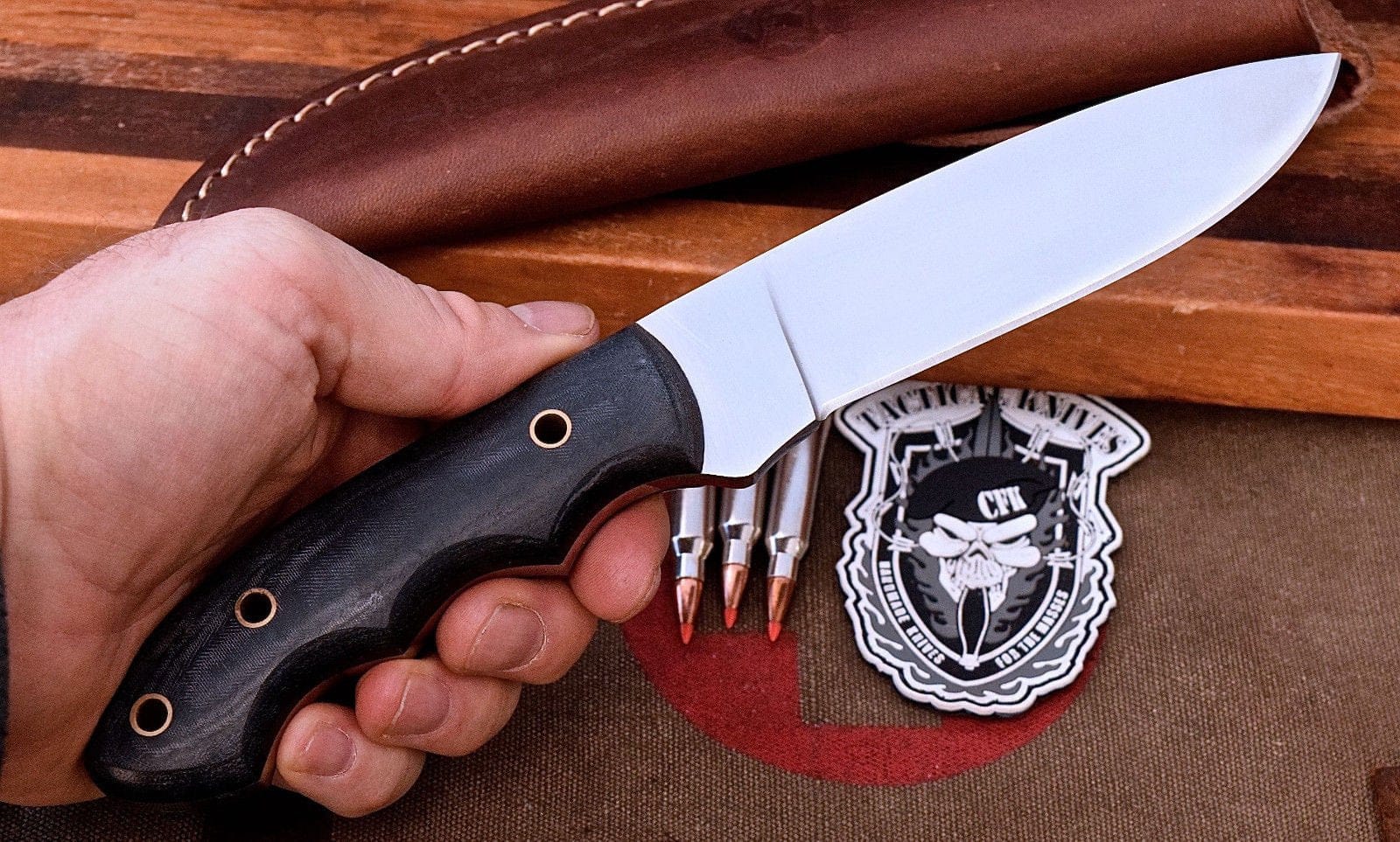 KBS Knives Store Skinner Knife Handmade D2 Flat Grind Bushcraft Skinner Hunter Knife