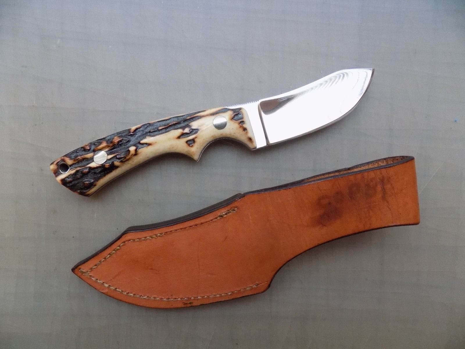 KBS Knives Store Skinner Knife j2 steel high polish skinning knife