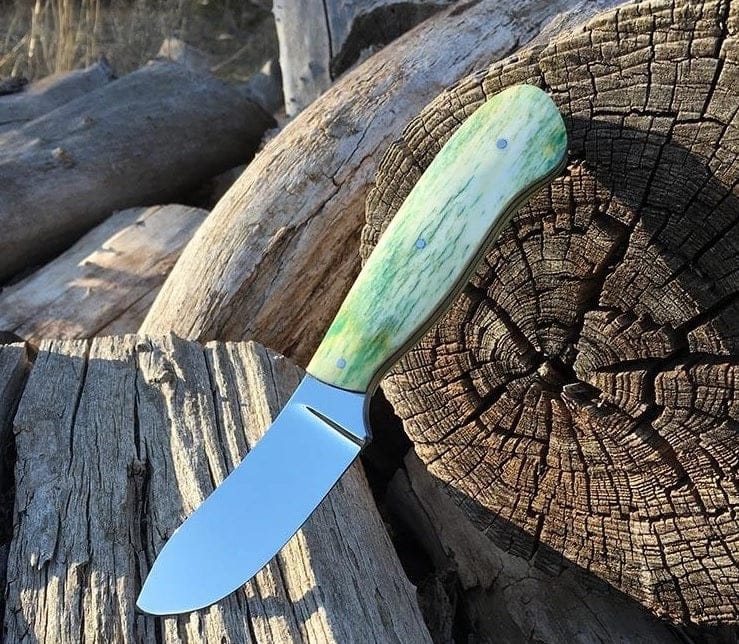KBS Knives Store Skinner Knife Outdoor Handmade D2 Steel Blade EDC Skinner Knife
