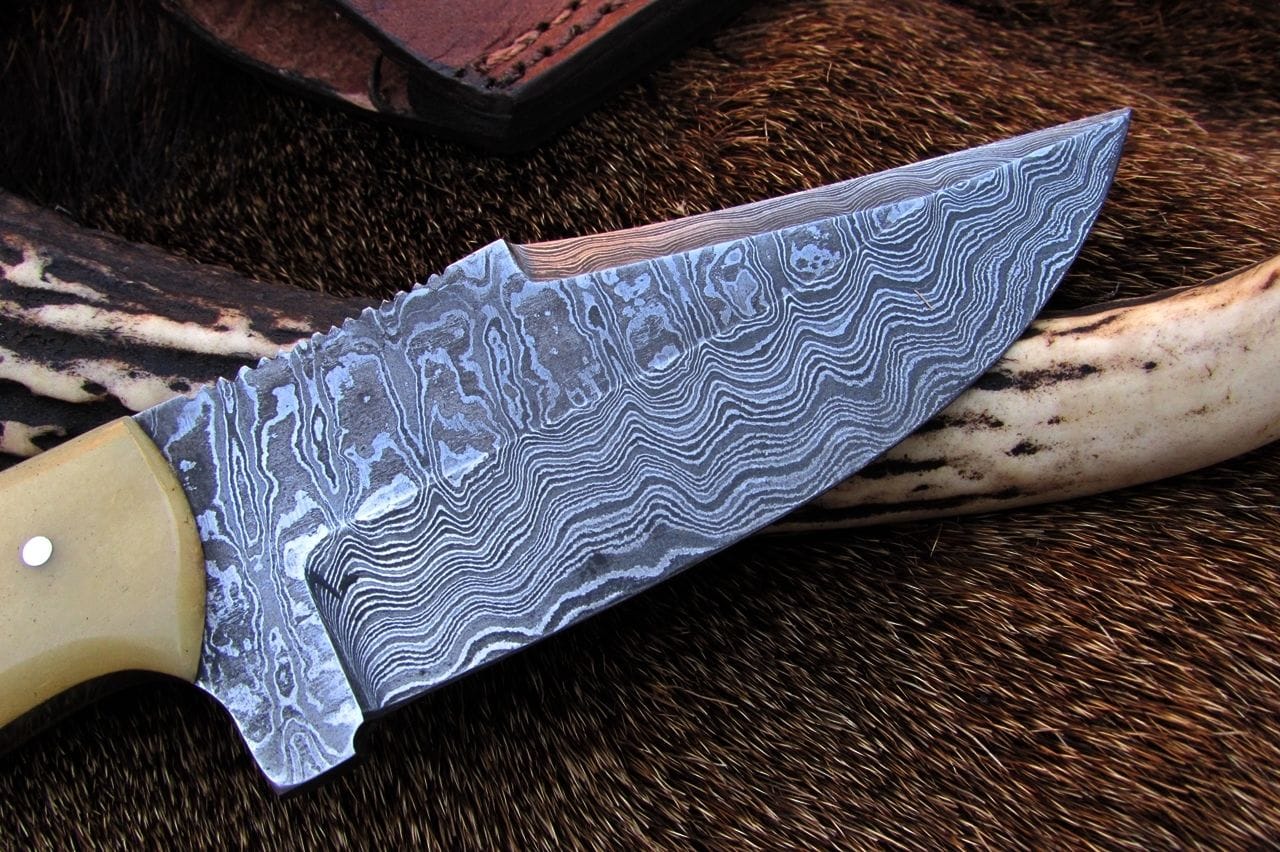 KBS Knives Store Skinner Knives Custom Handmade Alaskan Skinning Knife – 8.5 Inches