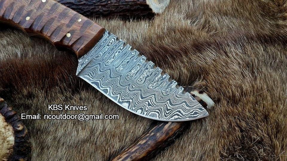 KBS Knives Store Skinner Knives Custom Handmade Great Skinning Knife – 8 Inches
