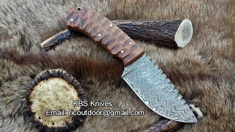 KBS Knives Store Skinner Knives Custom Handmade Great Skinning Knife – 8 Inches