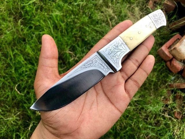 KBS Knives Store Skinning Knives Custom Handmade D2 Steel Hunting Skinning Knife