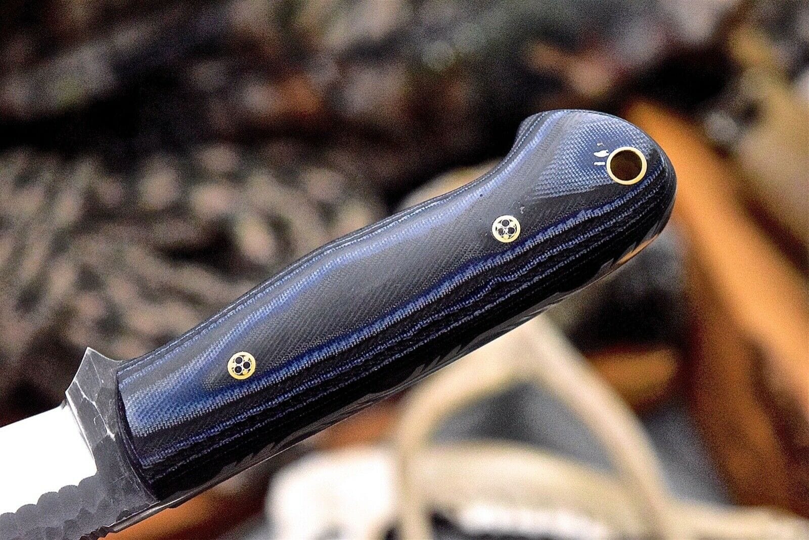 KBS Knives Store Skinning Knives Custom Handmade Hammer Forged Railroad Spike Steel Deer Skinning Knife