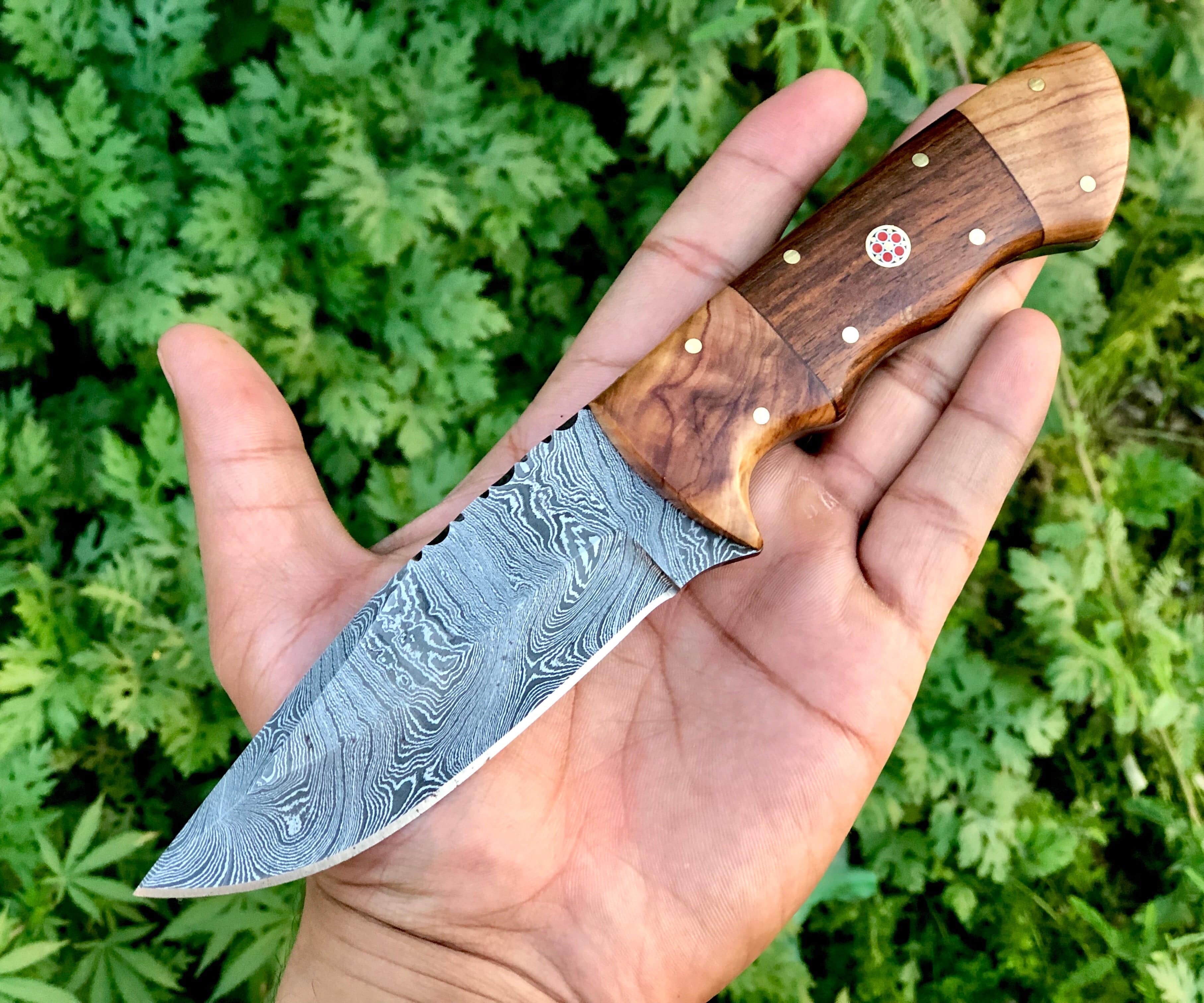 KBS Knives Store Skinning Knives Damascus Hunting Skinning Knife