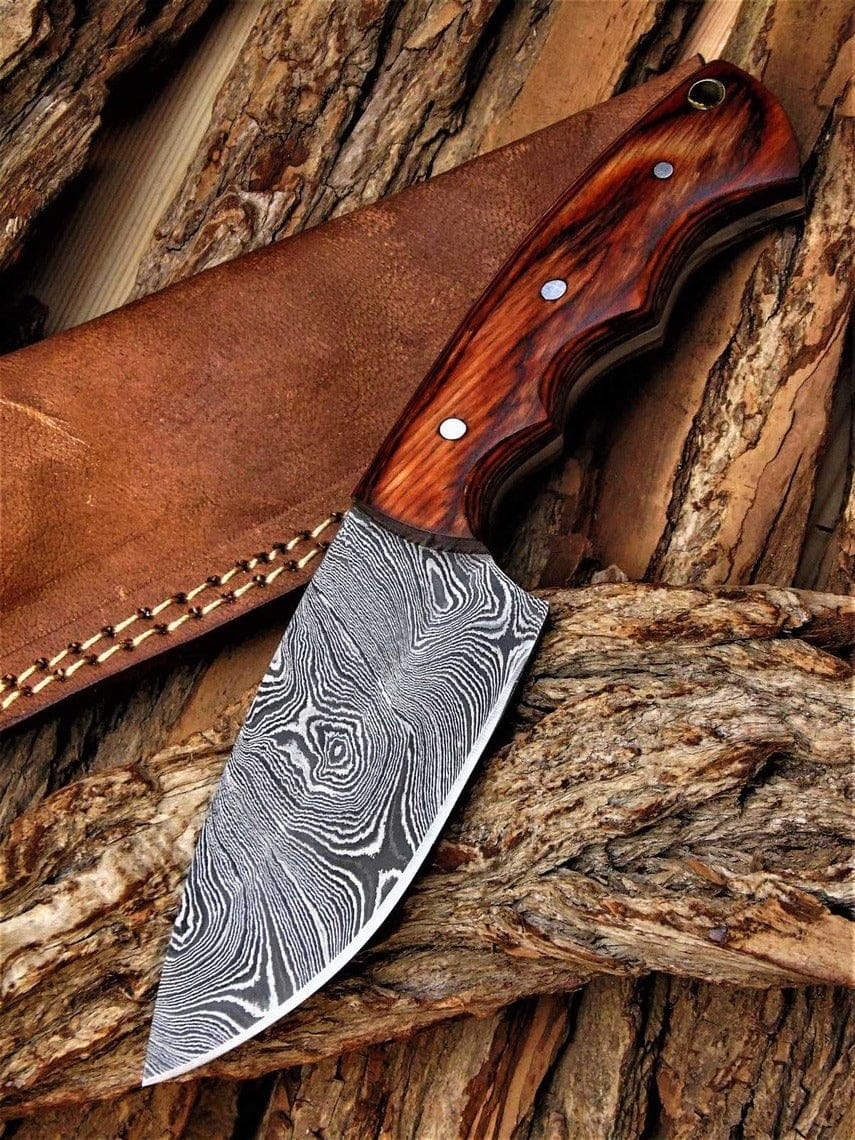 KBS Knives Store Skinning Knives Damascus Skinner Knife