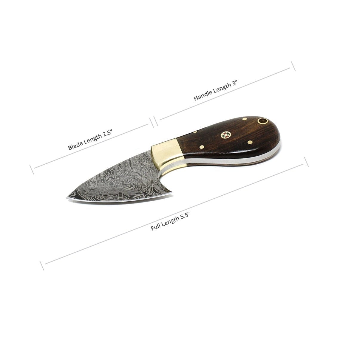 KBS Knives Store Skinning Knives EDC Damascus Skinner