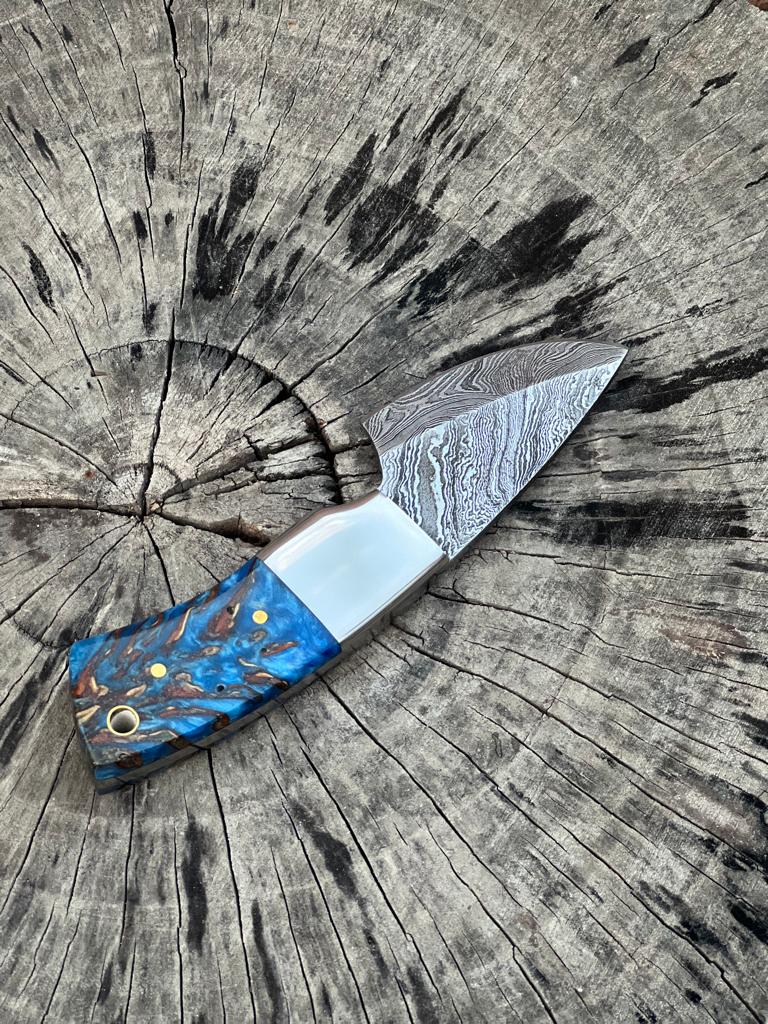 KBS Knives Store Sporting Goods Custom Handmade Damascus Steel Skinning Knife