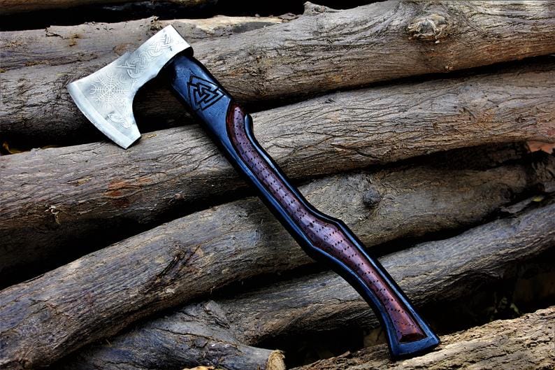 KBS Knives Store Tomahawk Engraved Axe