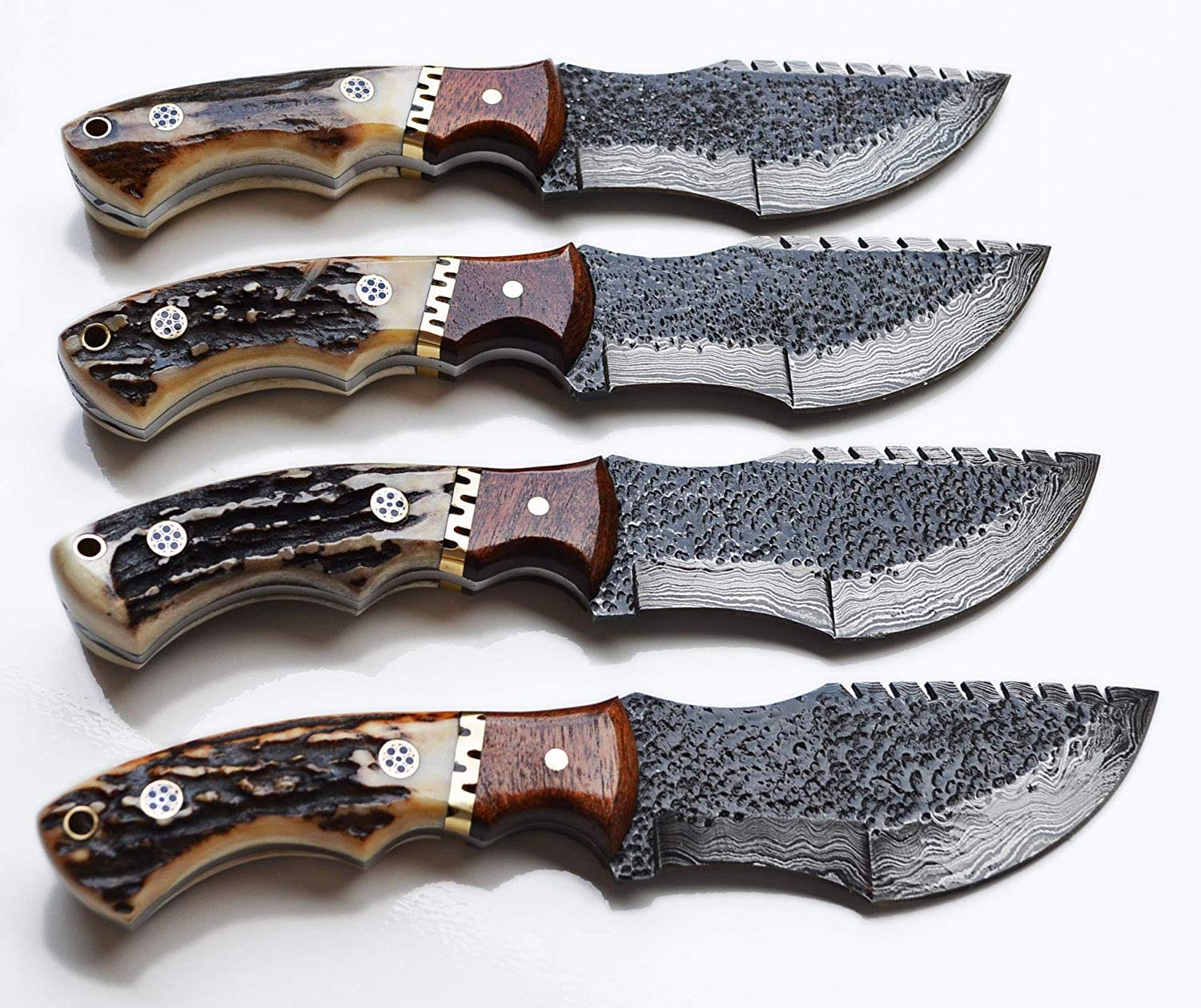 KBS Knives Store Tracker Knife Custom Hand Forged Damascus Steel Tom Brown Tracker Knife - Ideal for Survival, Camping & Tactical Use | KBS Knives