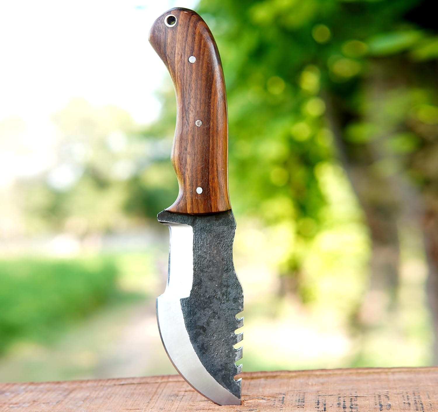 KBS Knives Store Tracker Knife Track Cutting Knife – Custom Handmade 1095 Steel Outdoor Blade