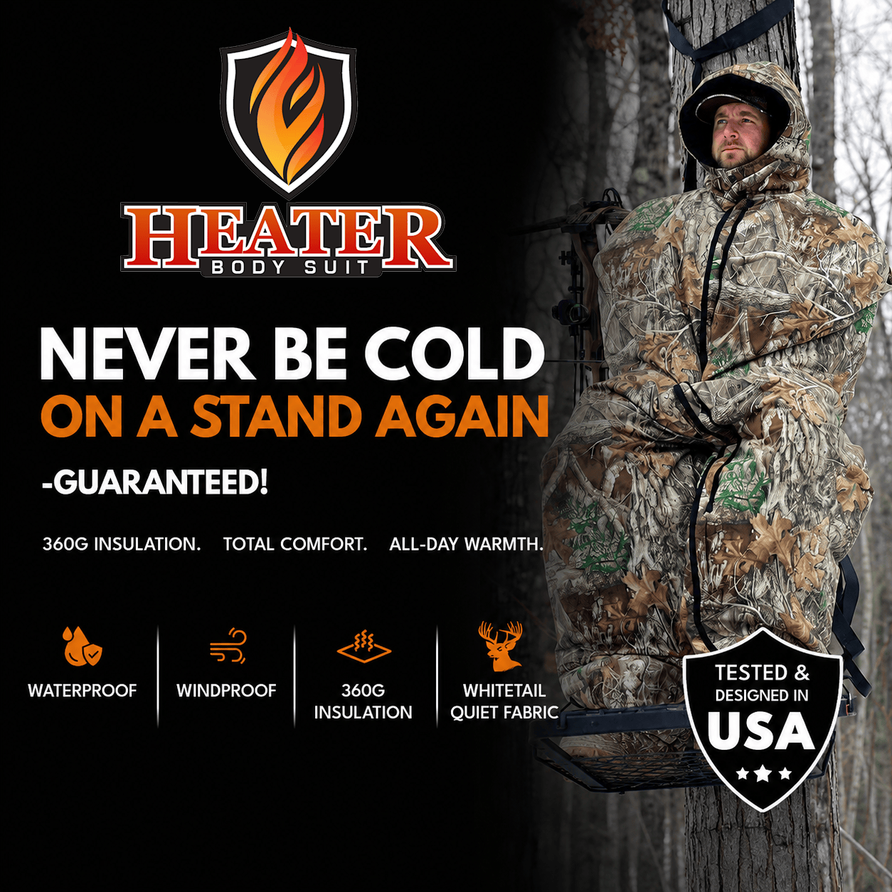 Killz Products Clothing Heater Body Suit Xtreme Realtree Edge