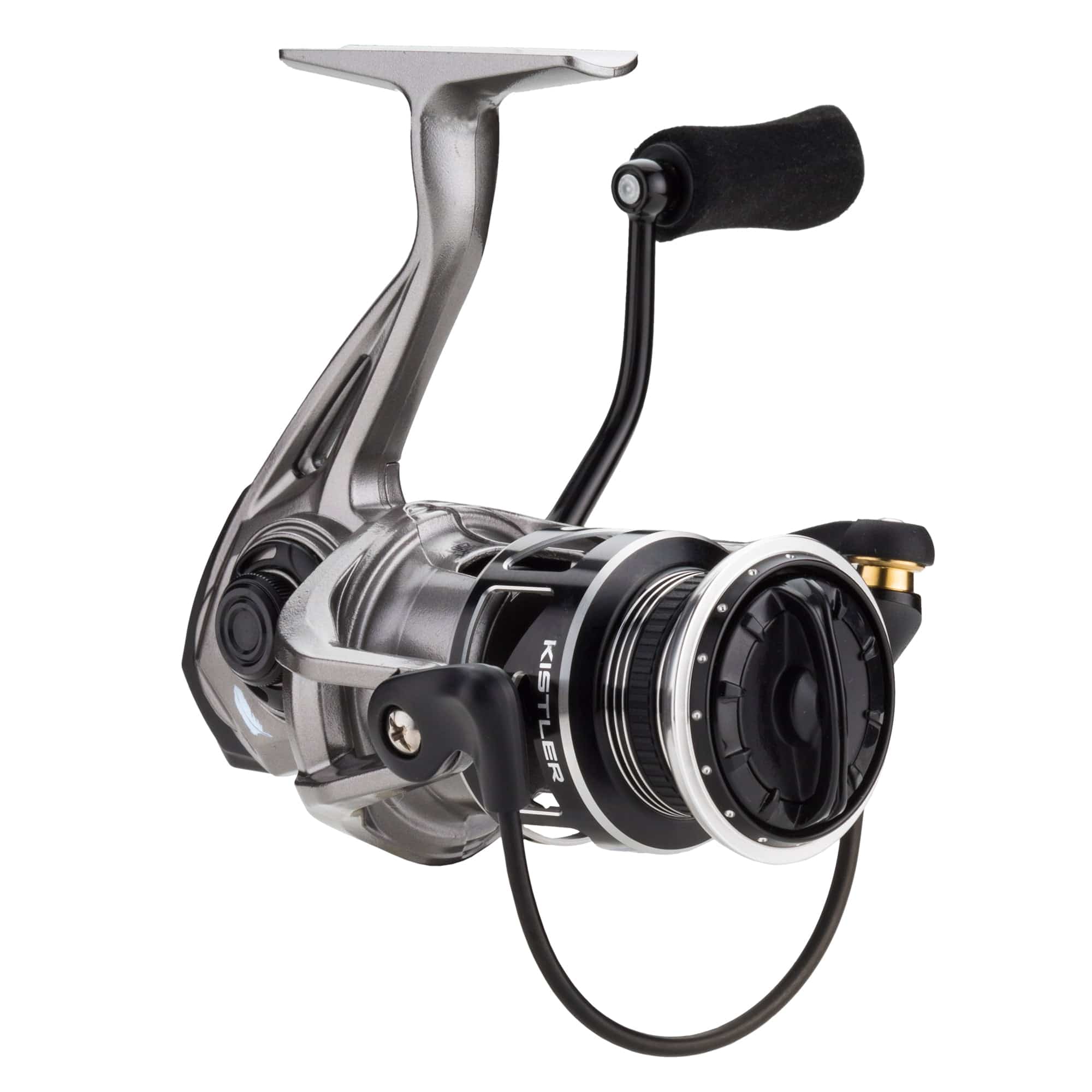 KISTLER Fishing Fishing Reel Chromium / Left/Right / Size: 2500 | Gear: 6.1:1 Feather Chromium Spinning Fishing Reels