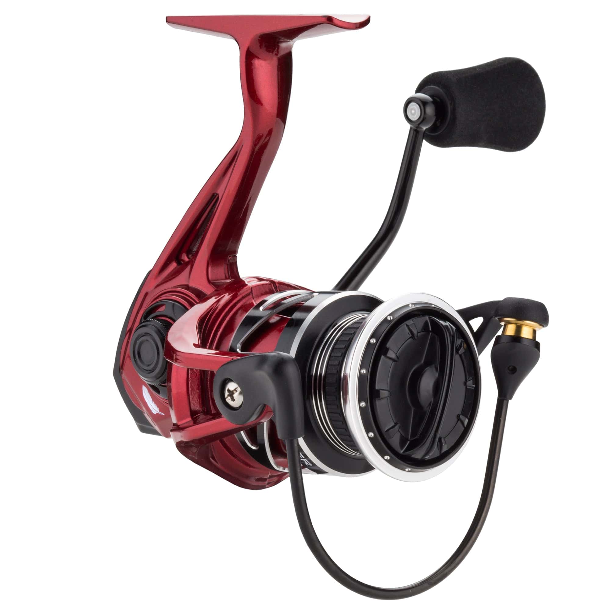 KISTLER Fishing Fishing Reel Red / Left/Right / Size: 2500 | Gear: 6.1:1 Feather Chromium Spinning Fishing Reels