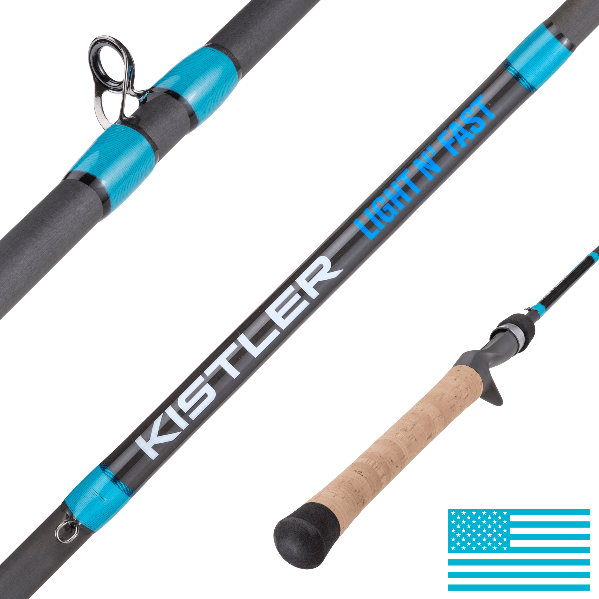 KISTLER Fishing Fishing Rod Casting / Lite X-Fast / 7'0" Light n' Fast Fishing Rod