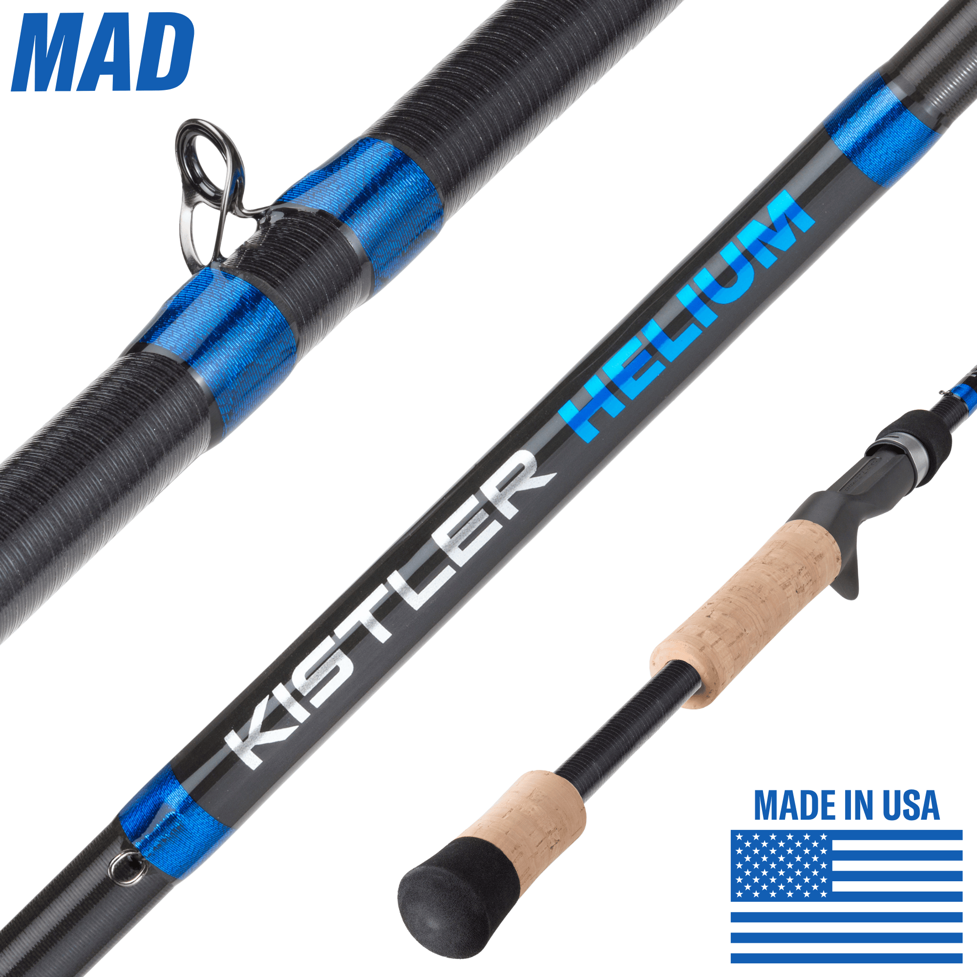 KISTLER Fishing Fishing Rod Heavy / Cast / 7'10" Helium 7'10" MAD Fishing Rod
