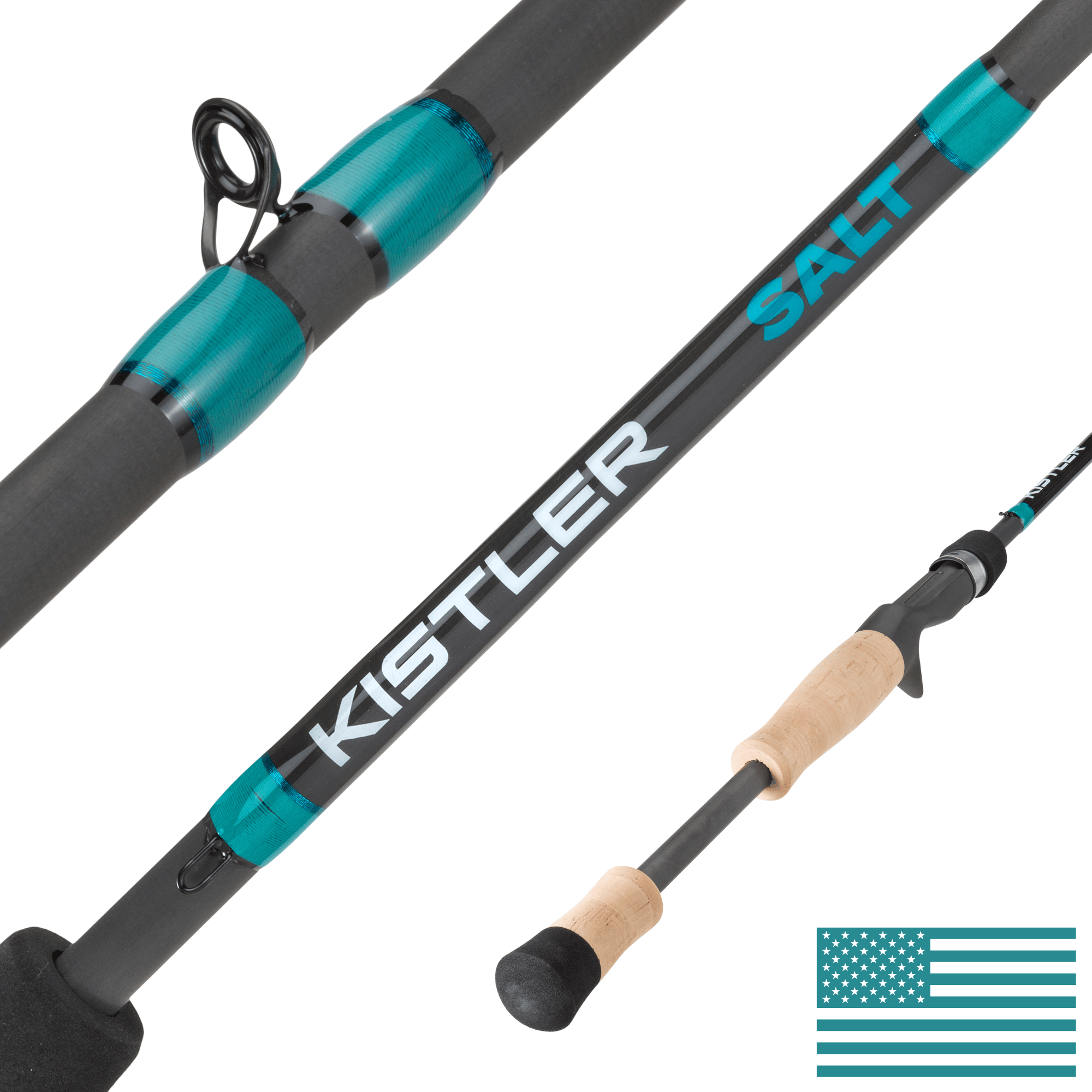 KISTLER Fishing Fishing Rods Casting / 1 ML Medium-Light / 7'0" Salt Series Fishing Rods