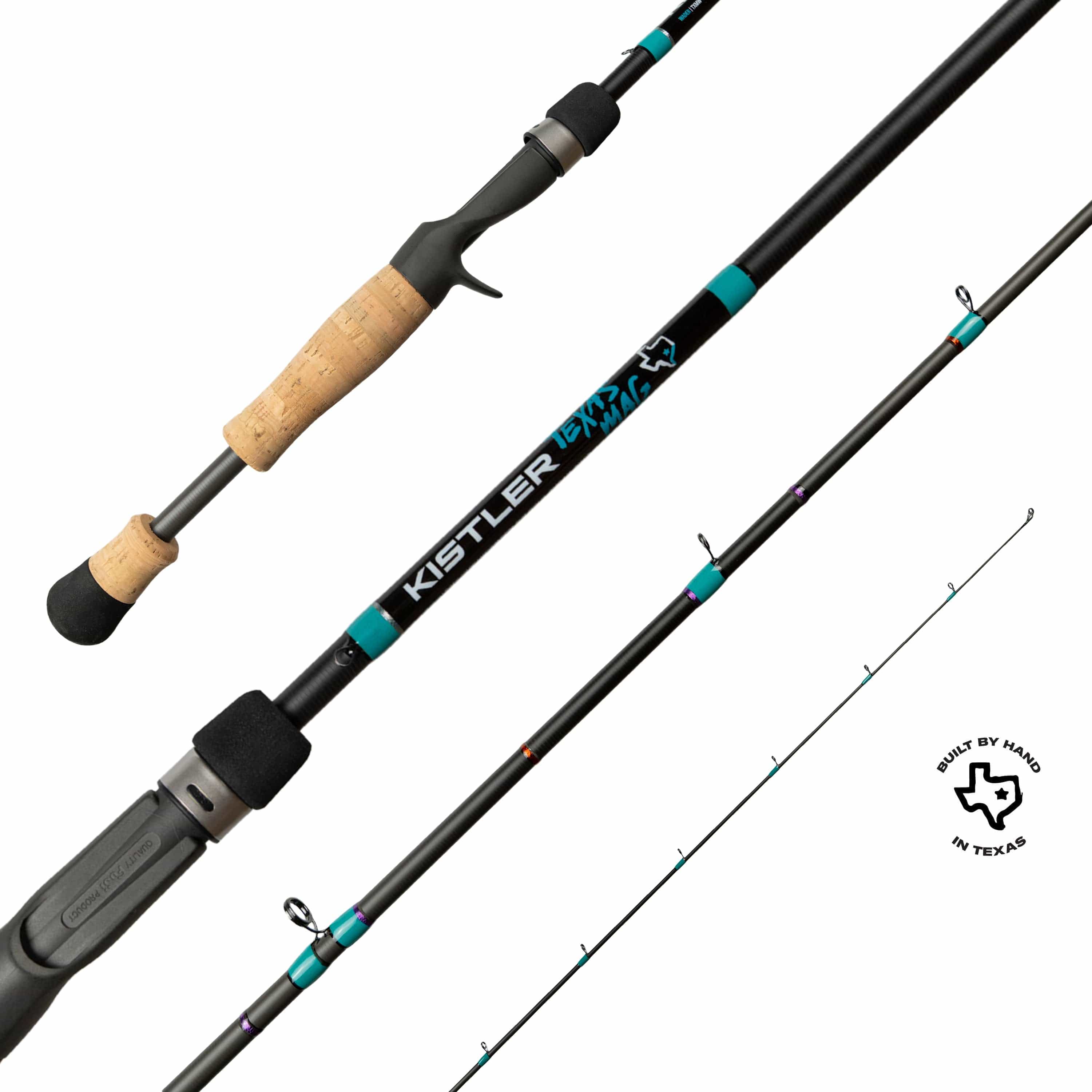 KISTLER Fishing Fishing Rods Casting / 6'9" / Medium Light Fast Texas Mag Fishing Rod