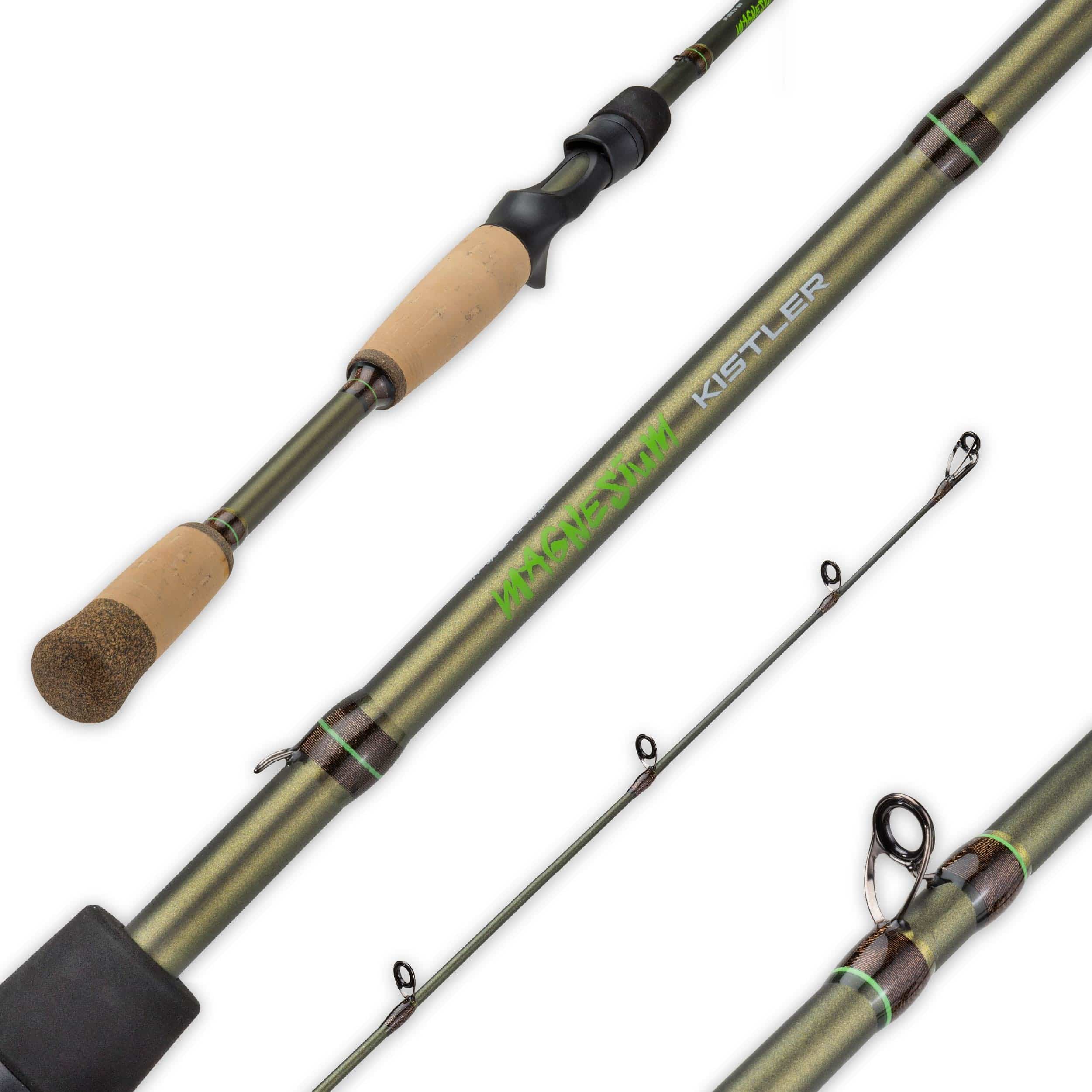 KISTLER Fishing Fishing Rods Casting / 7'2" / Lite-Medium-Heavy Magnesium Fishing Rod – 20th Anniversary