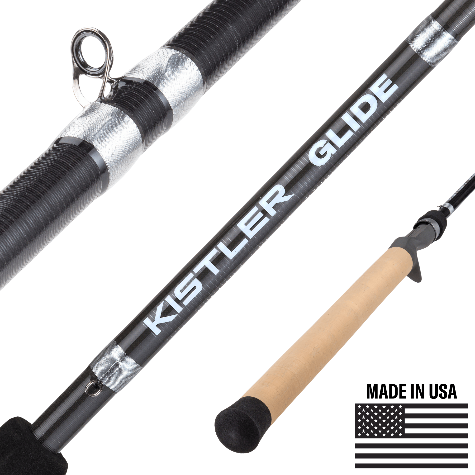 KISTLER Fishing Fishing Rods Casting / Heavy / 7'6" Glide Bait Fishing Rod