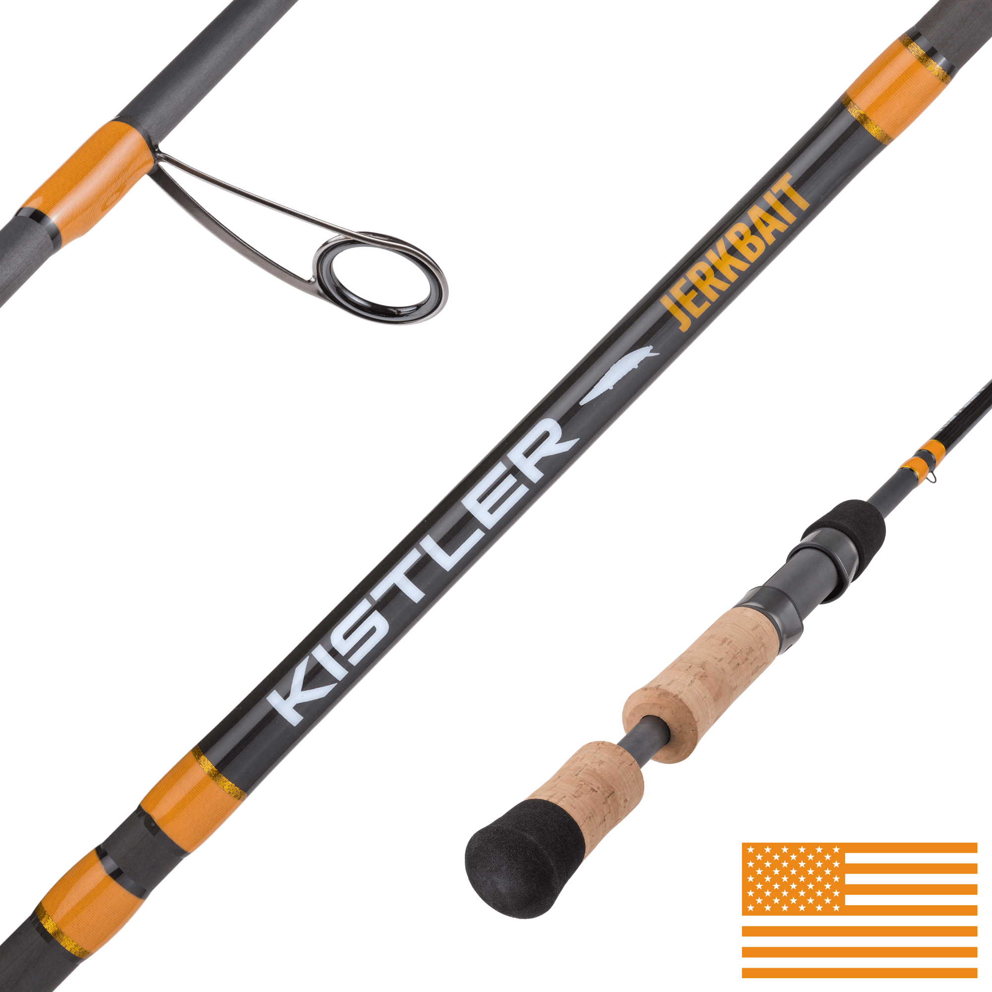 KISTLER Fishing Fishing Rods Spinning / 6'10" / Lite Medium Heavy Jerkbait Fishing Rod