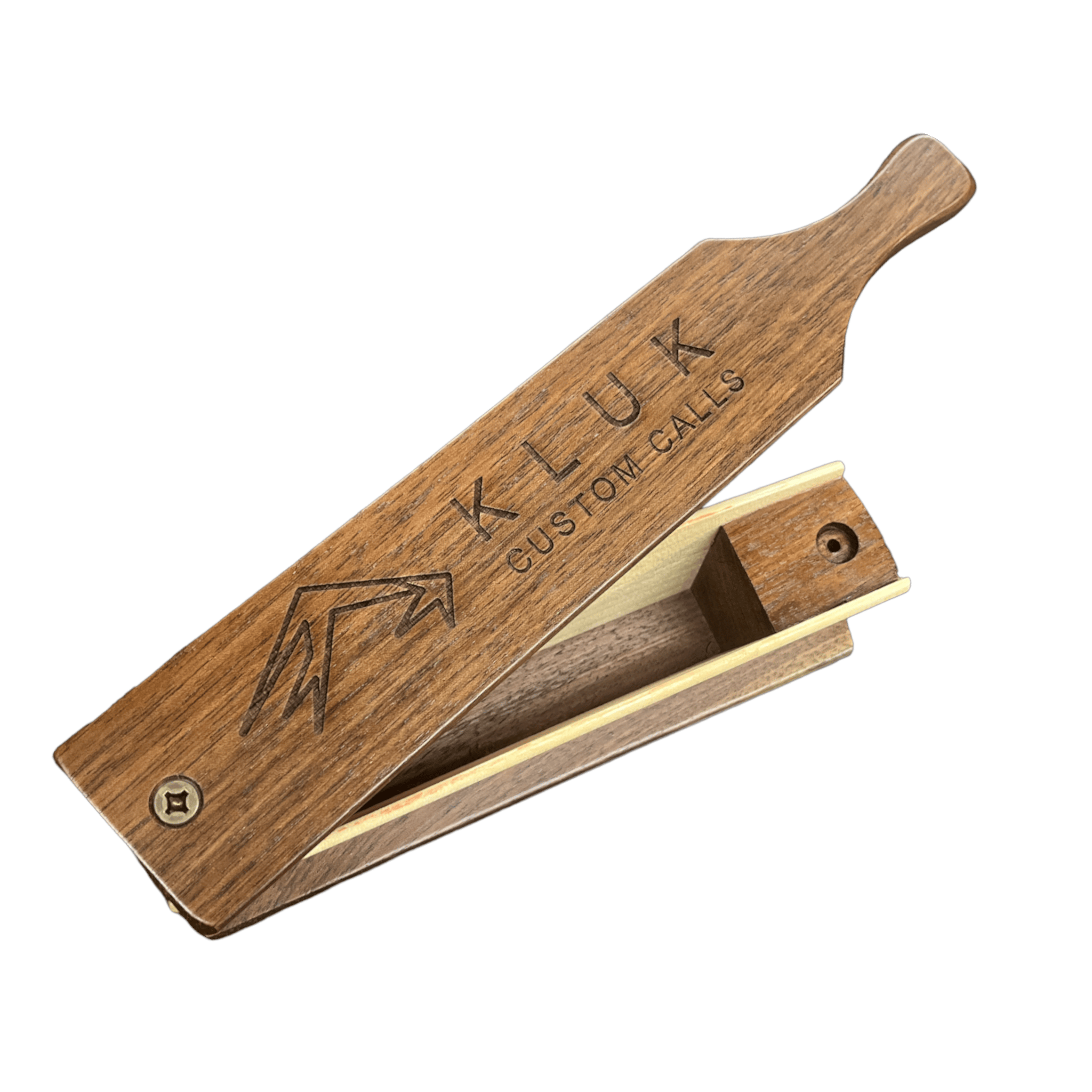 KLUK Custom Calls Friction WALNUT/POPLAR BOX CALL