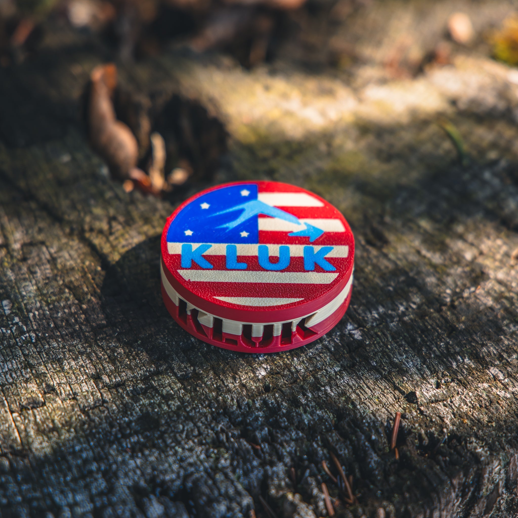 KLUK Custom Calls Red, White, and Blue ADVENTURE CALL CASE