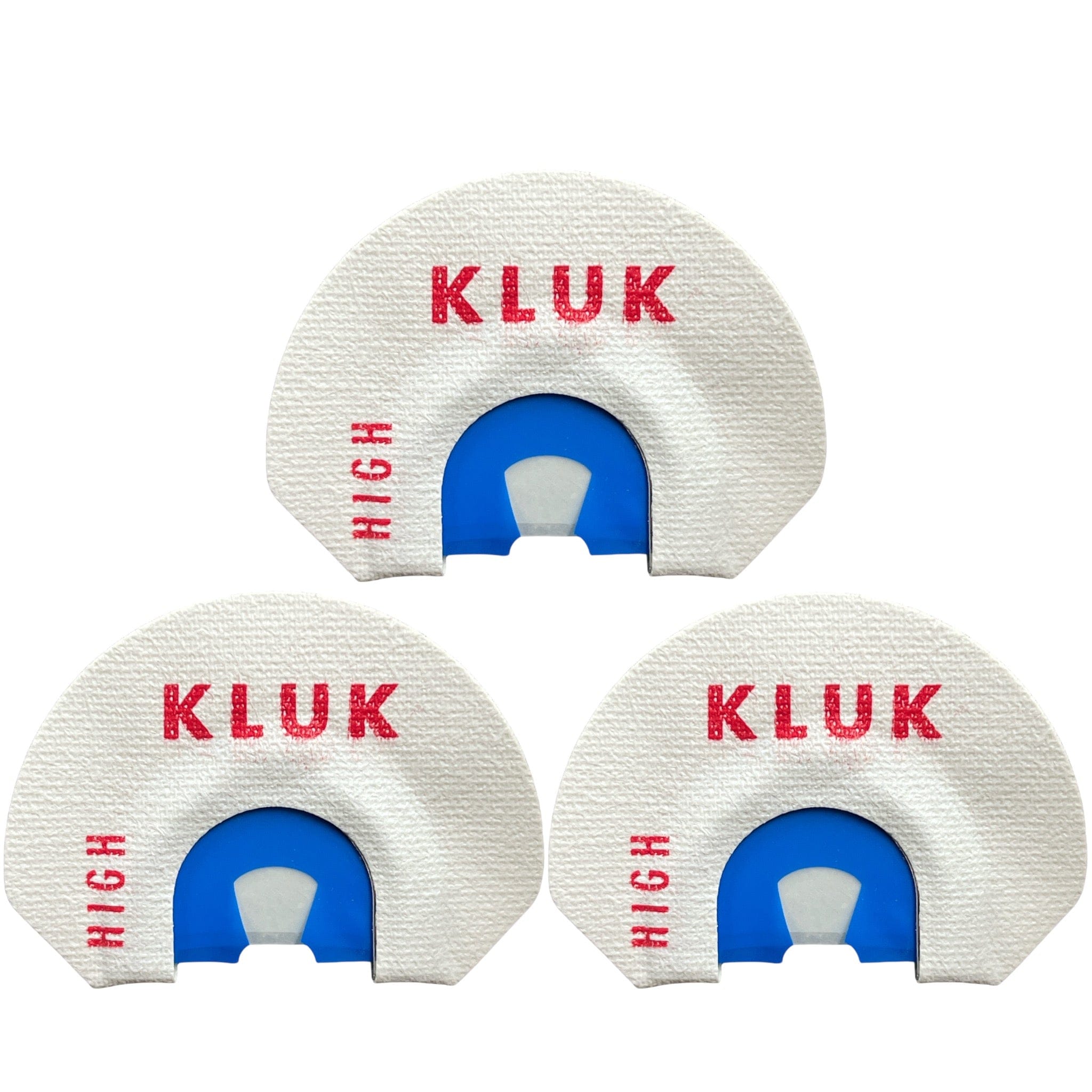 KLUK Custom Calls Turkey Mouth Call High Stretch / 3-Pack DAMN YANKEE