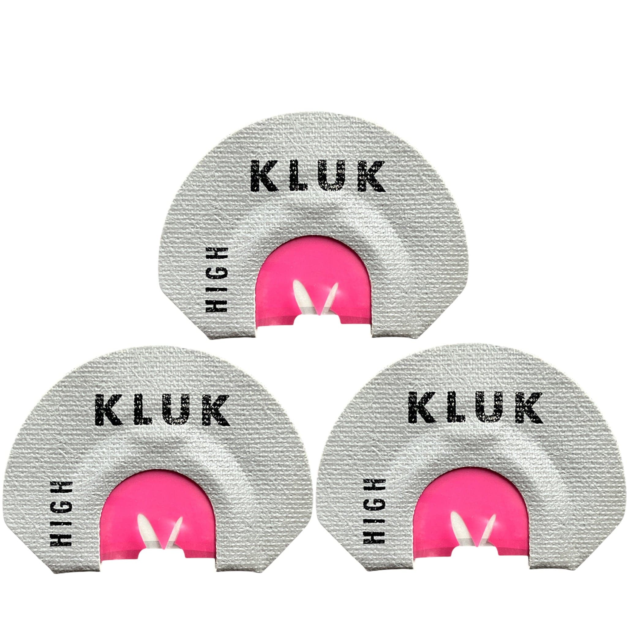 KLUK Custom Calls Turkey Mouth Call High Stretch / 3-Pack DEATH BLOW