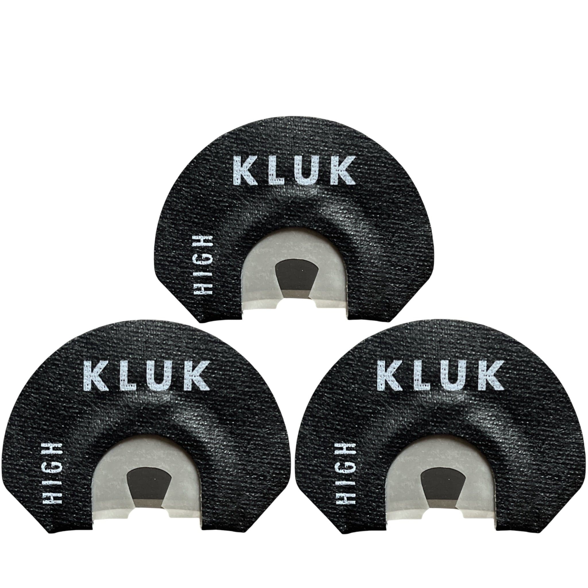 KLUK Custom Calls Turkey Mouth Call High Stretch / 3-Pack GO 2 GHOST