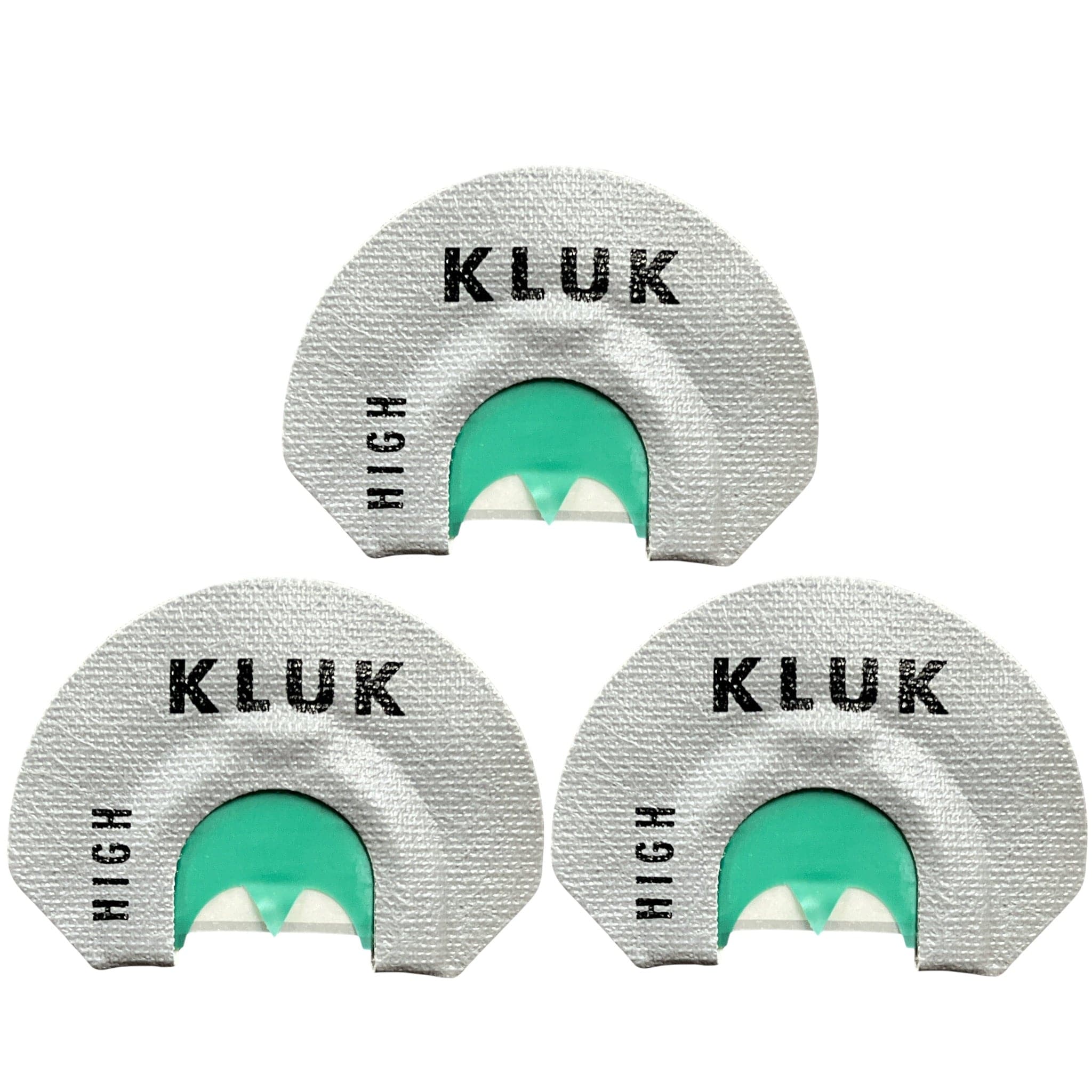 KLUK Custom Calls Turkey Mouth Call High Stretch / 3-Pack GOOD LUCK KLUK