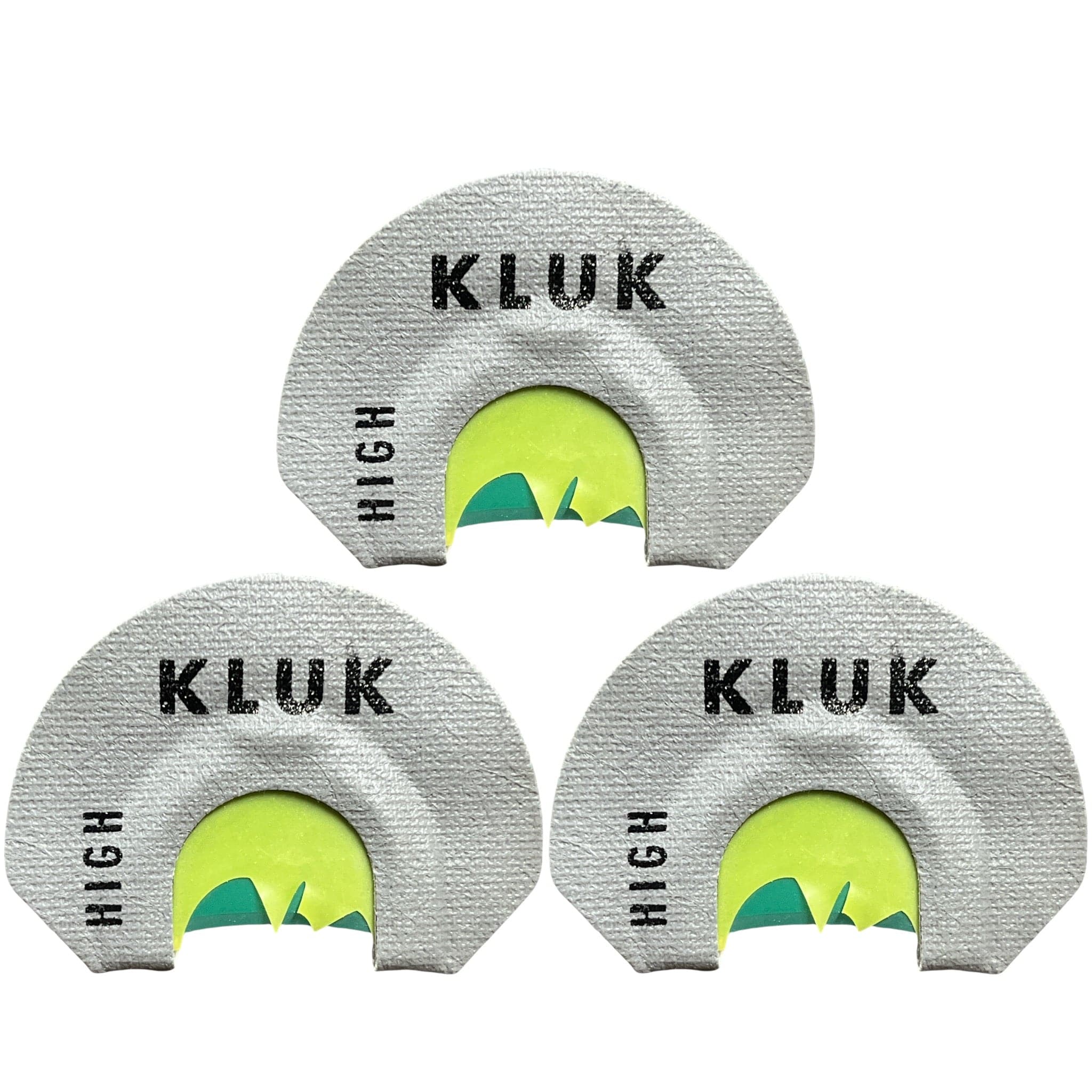 KLUK Custom Calls Turkey Mouth Call High Stretch / 3-Pack RASP ATTACK