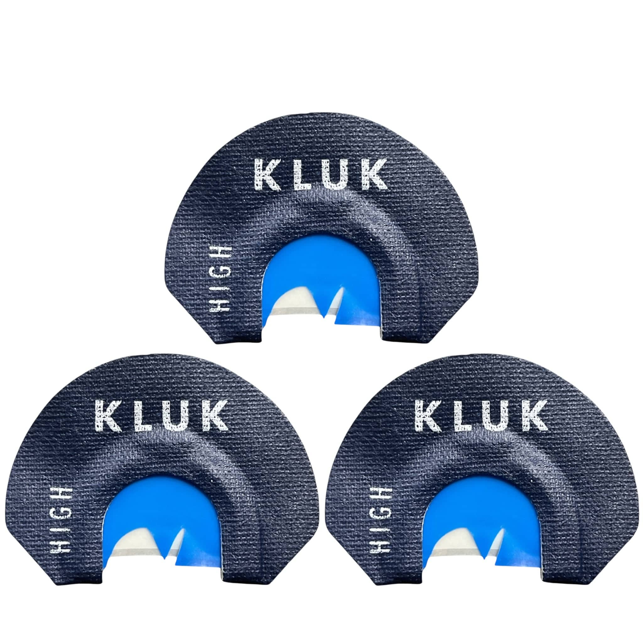 KLUK Custom Calls Turkey Mouth Call High Stretch / 3-Pack REBEL YELL