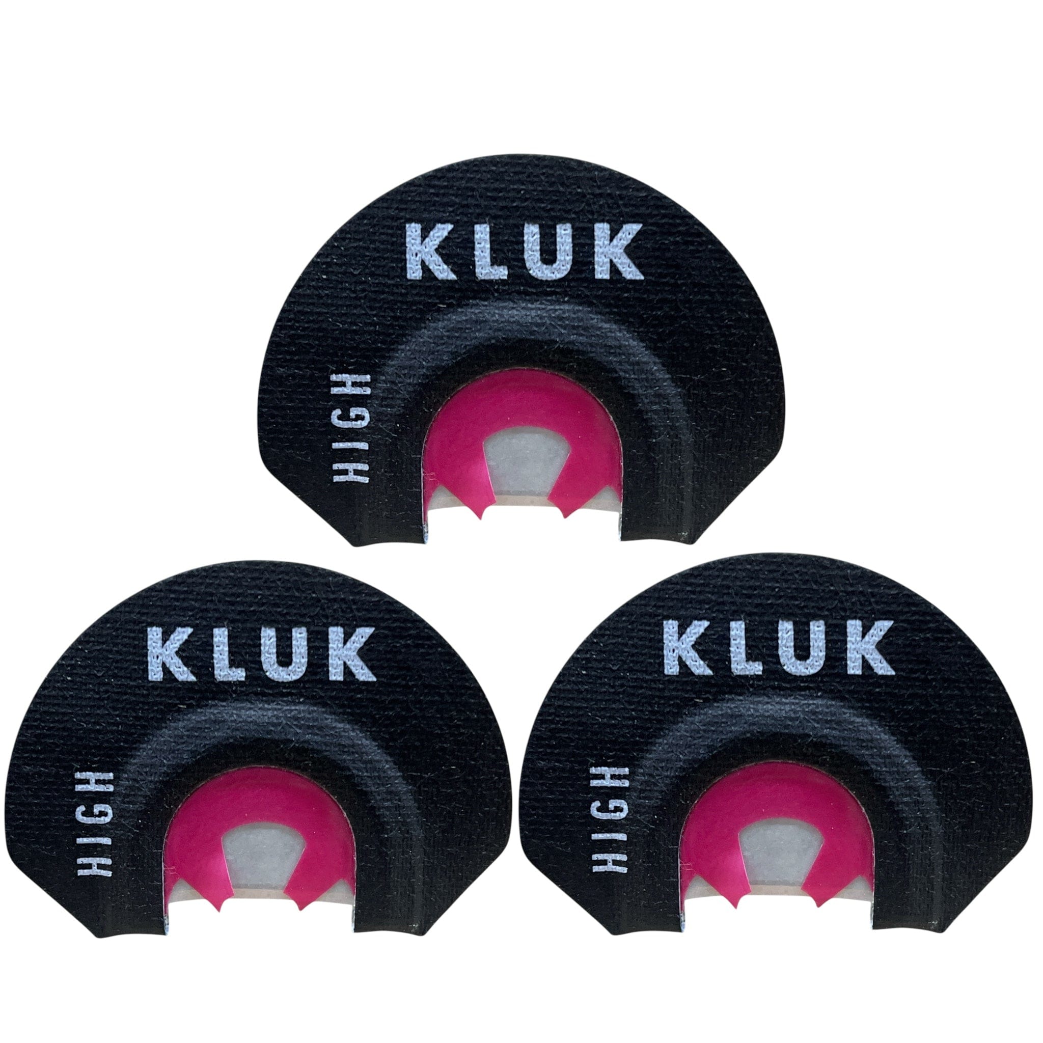 KLUK Custom Calls Turkey Mouth Call High Stretch / 3-Pack TOP SECRET