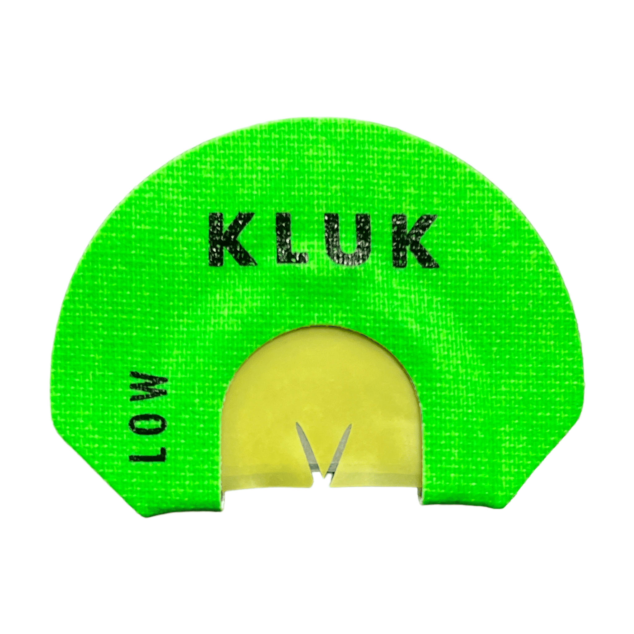 KLUK Custom Calls Turkey Mouth Call Low Stretch / 1-Pack GAME OVER (YOUTH FRAME MOUTH CALL)