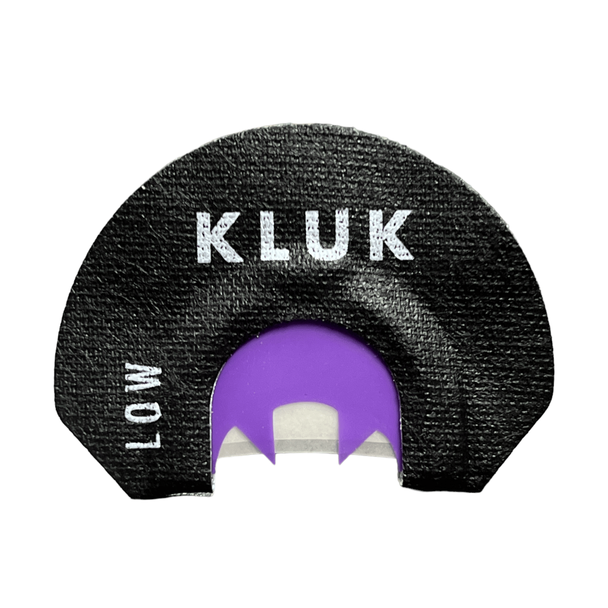 KLUK Custom Calls Turkey Mouth Call Low Stretch / 1-Pack PURPLE TURKINATOR (Youth Frame Mouth Call)