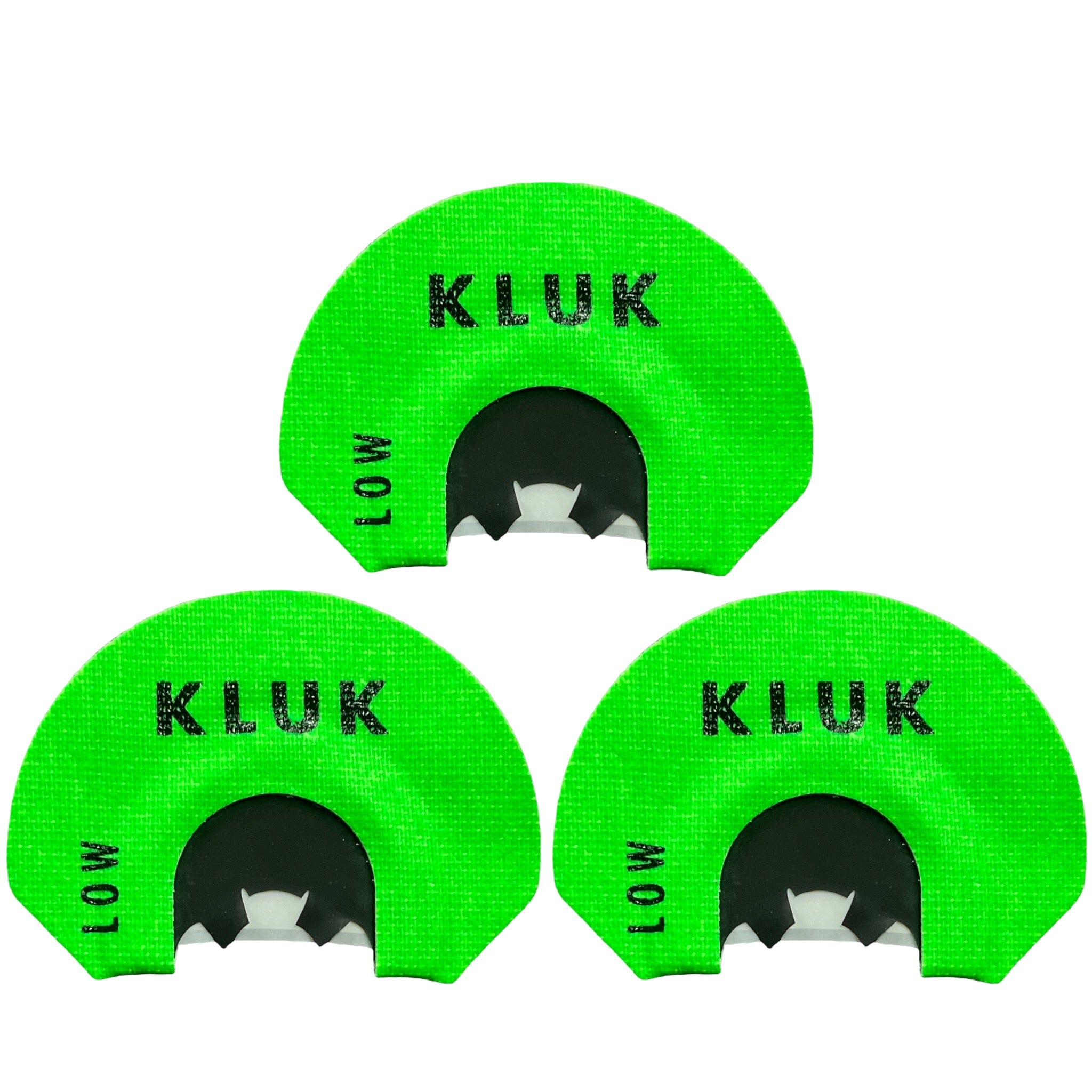 KLUK Custom Calls Turkey Mouth Call Low Stretch / 3-Pack CRYING KAREN