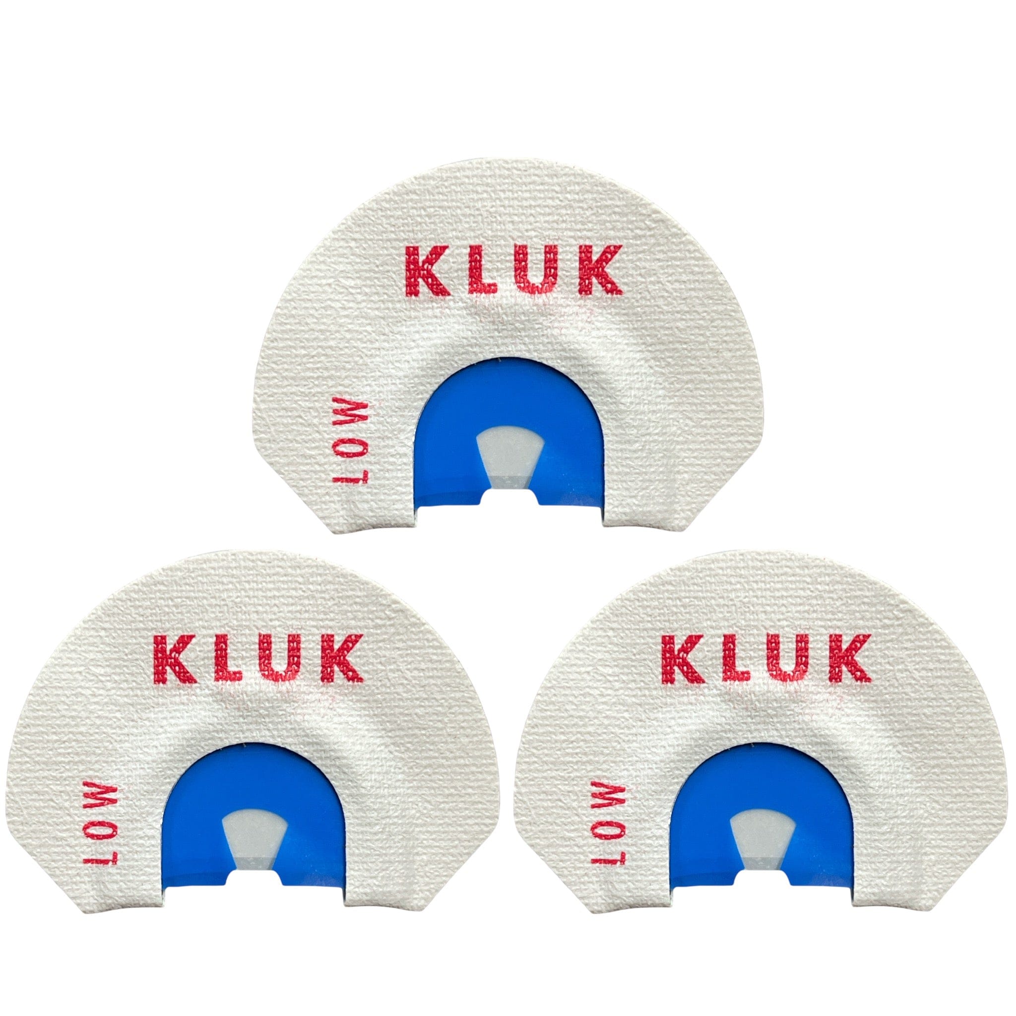 KLUK Custom Calls Turkey Mouth Call Low Stretch / 3-Pack DAMN YANKEE