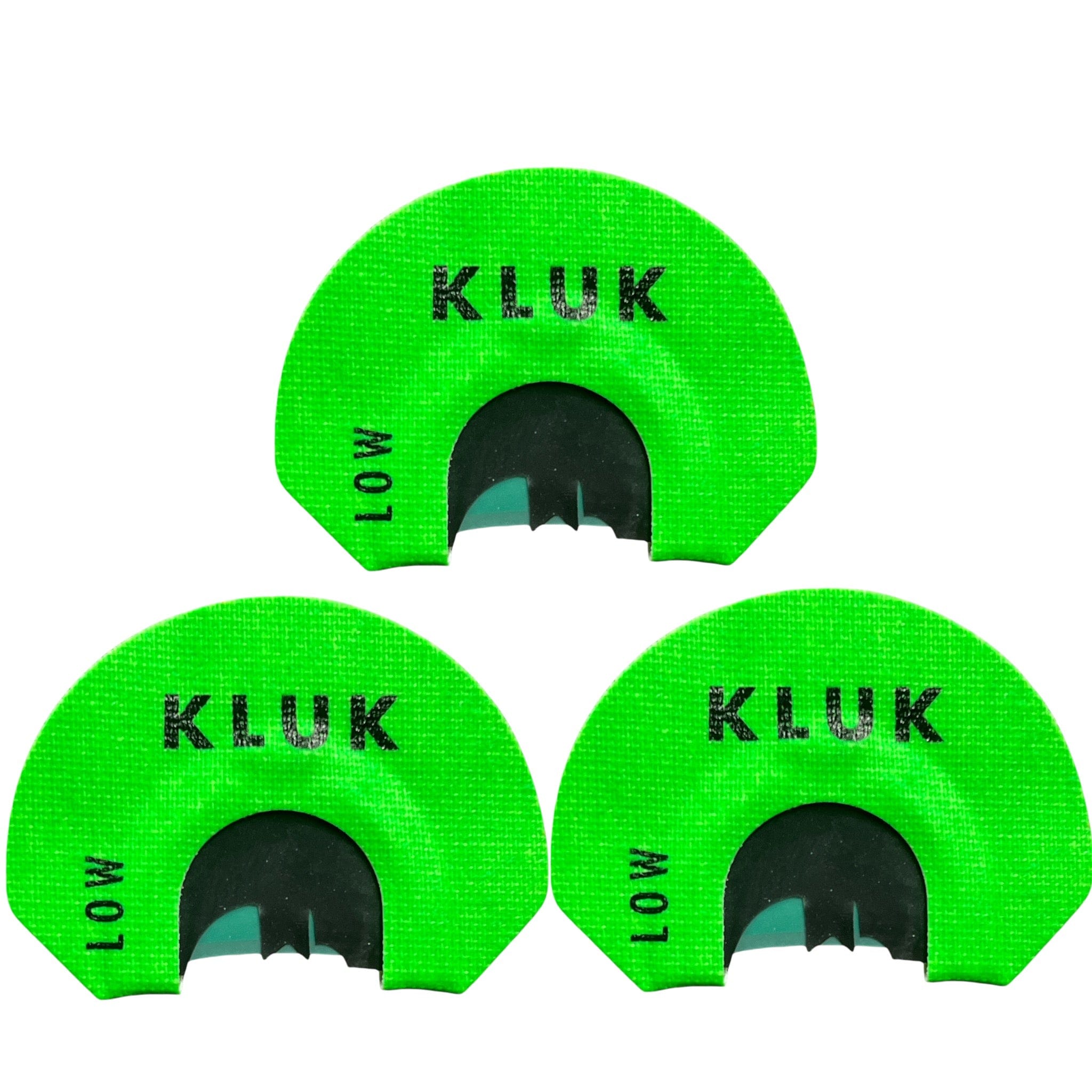 KLUK Custom Calls Turkey Mouth Call Low Stretch / 3-Pack MAMBA COMBO
