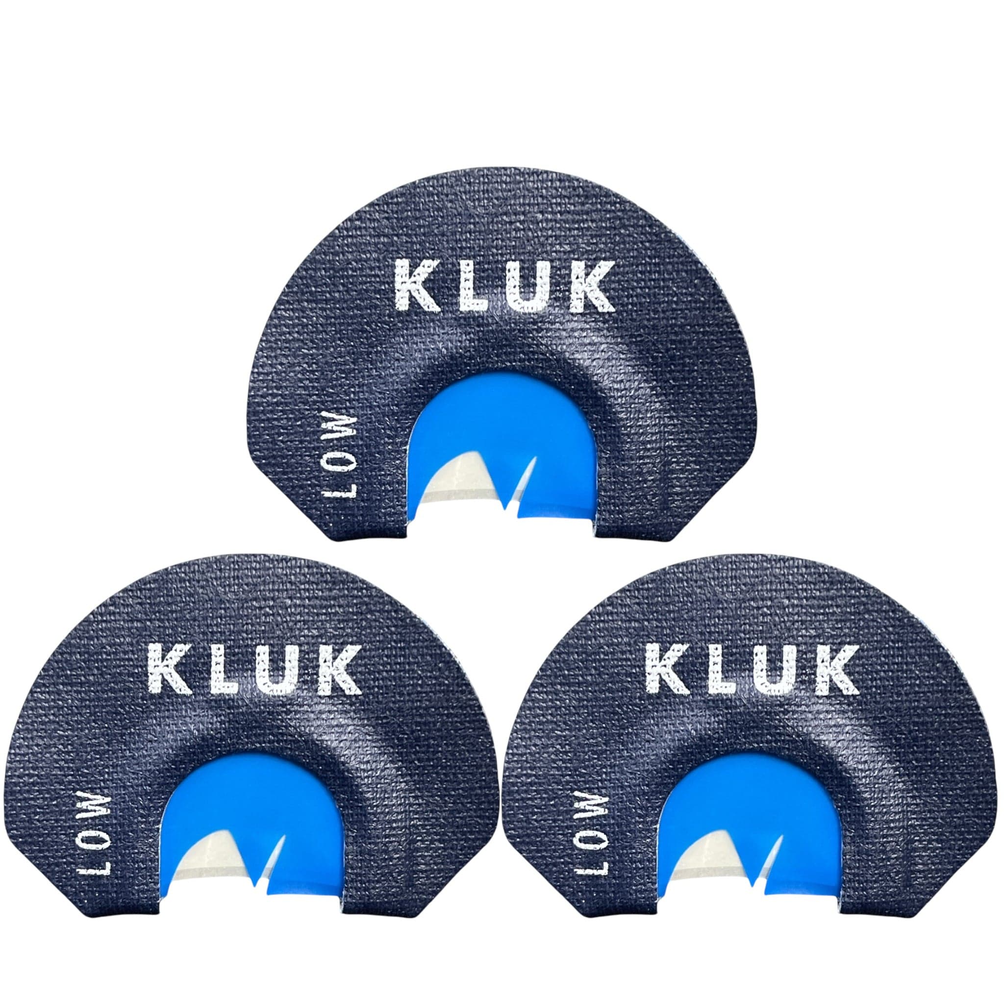 KLUK Custom Calls Turkey Mouth Call Low Stretch / 3-Pack REBEL YELL