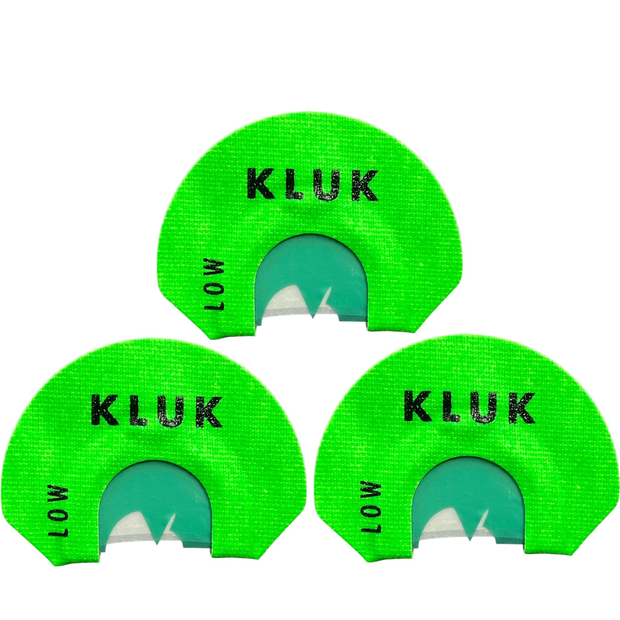 KLUK Custom Calls Turkey Mouth Call Low Stretch / 3-Pack SWEET PETE COMBO