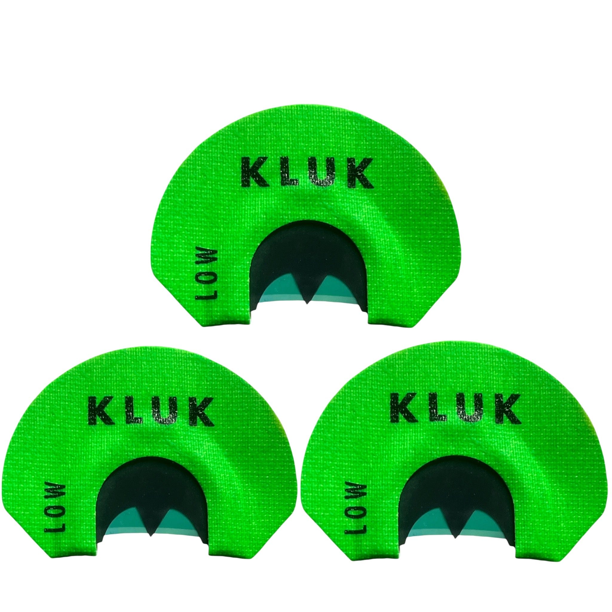 KLUK Custom Calls Turkey Mouth Call Low Stretch / 3-Pack THUNDERKLUK