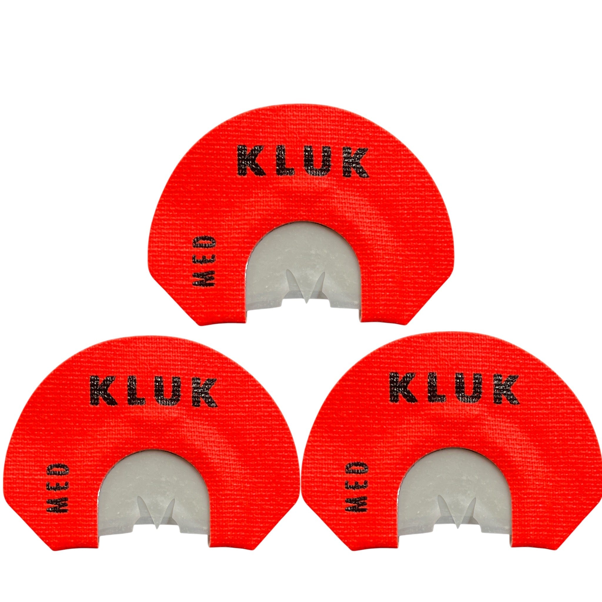 KLUK Custom Calls Turkey Mouth Call Medium Stretch / 3-Pack CHATTY CATHY
