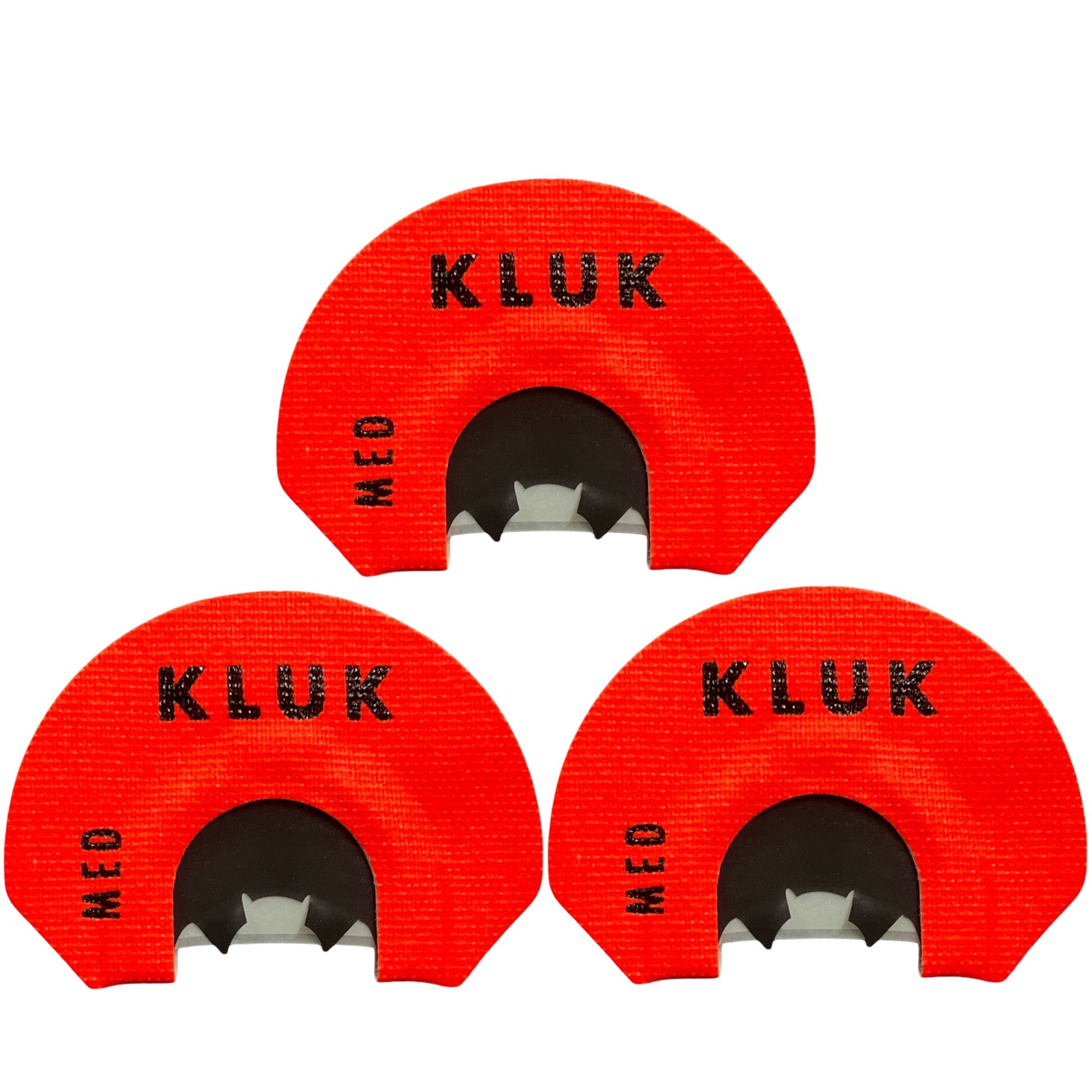 KLUK Custom Calls Turkey Mouth Call Medium Stretch / 3-Pack CRYING KAREN