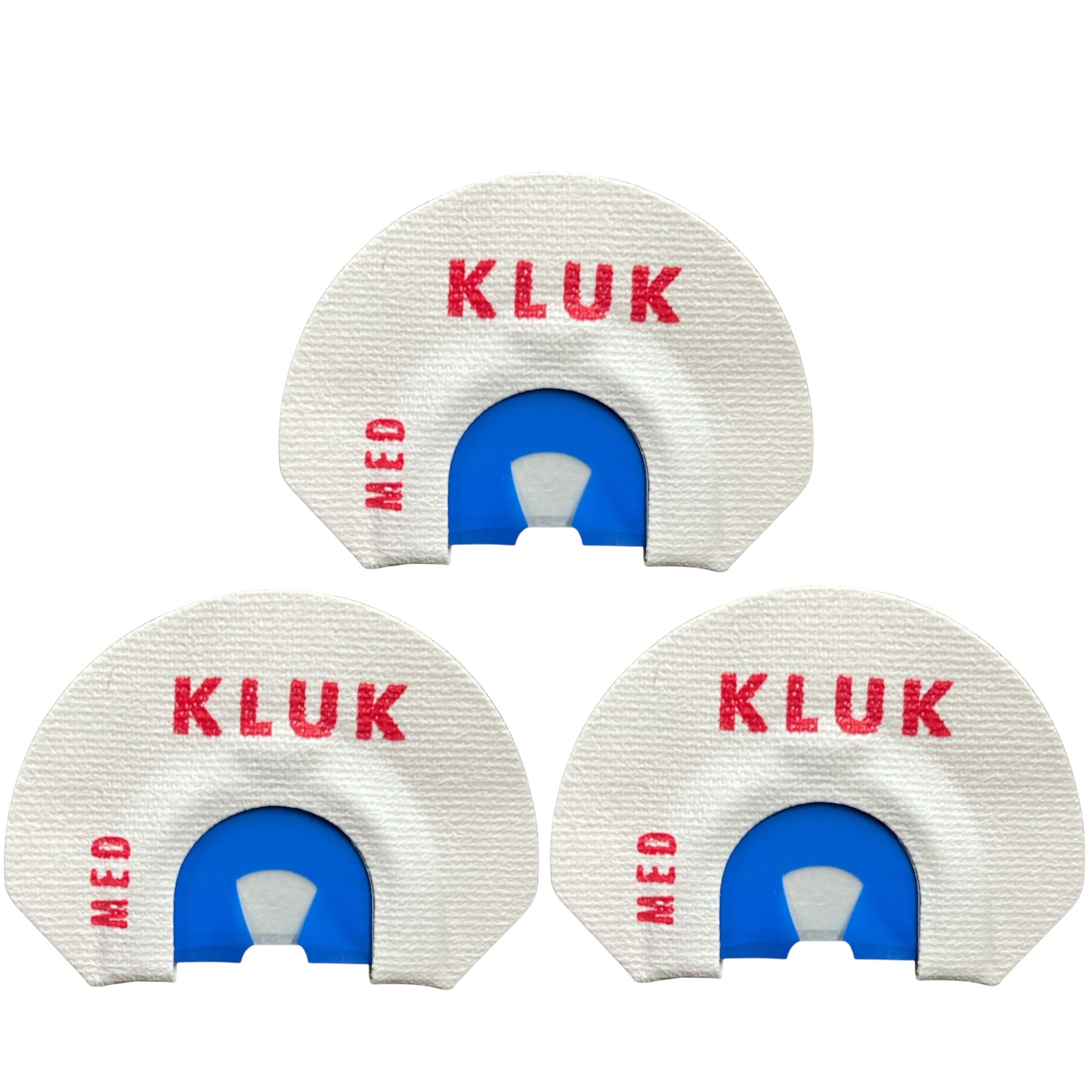 KLUK Custom Calls Turkey Mouth Call Medium Stretch / 3-Pack DAMN YANKEE