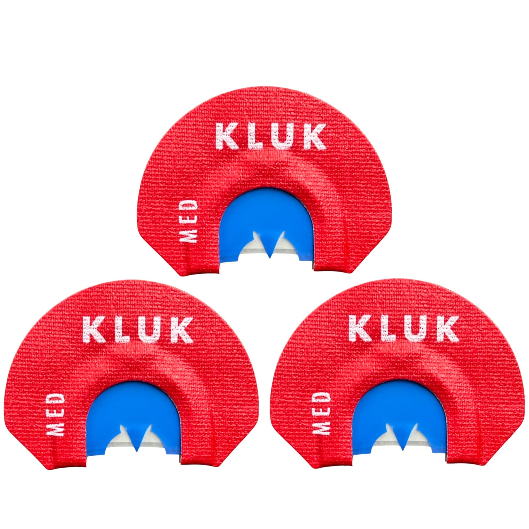 KLUK Custom Calls Turkey Mouth Call Medium Stretch / 3-Pack FREEDOM CRY