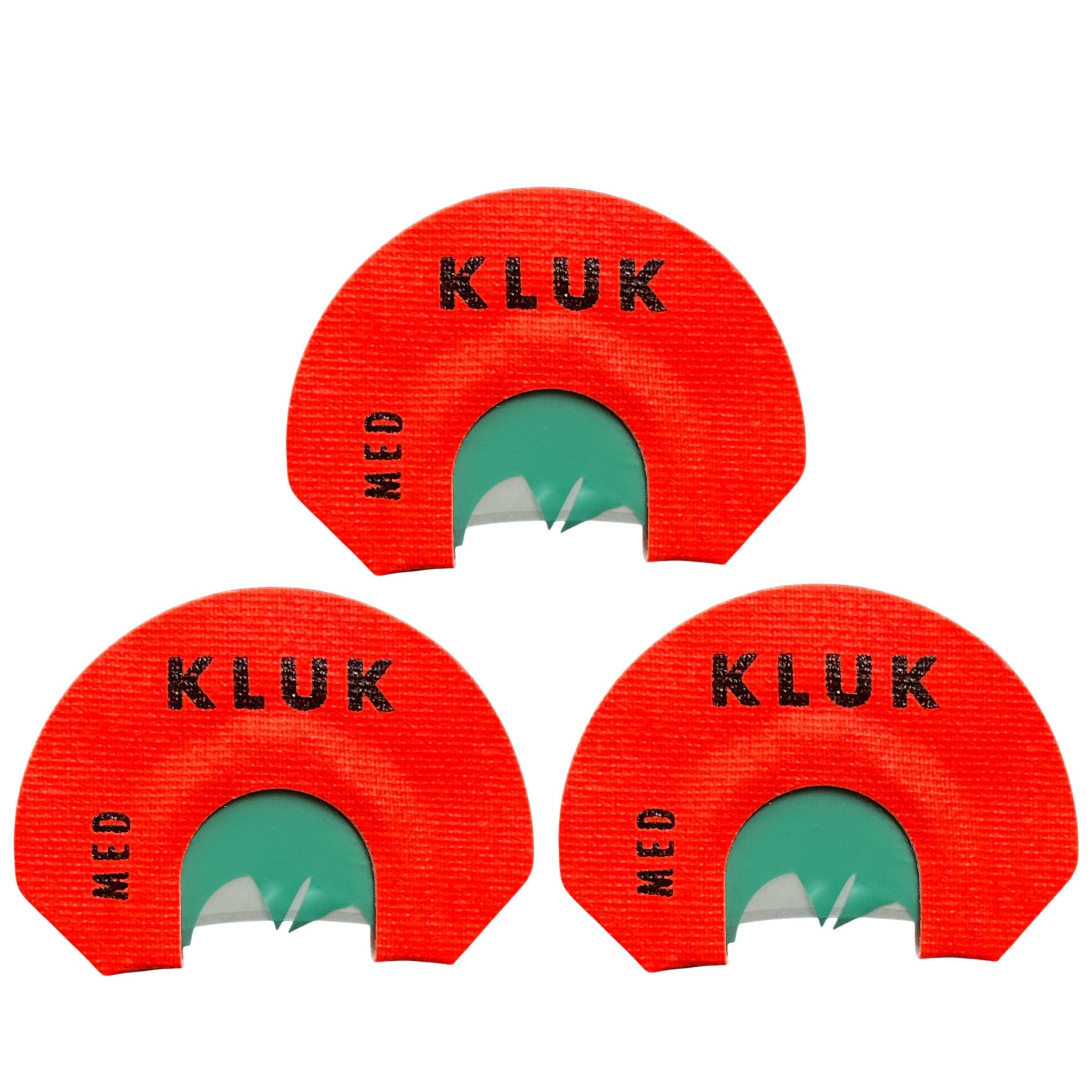 KLUK Custom Calls Turkey Mouth Call Medium Stretch / 3-Pack NAGGING NANCY